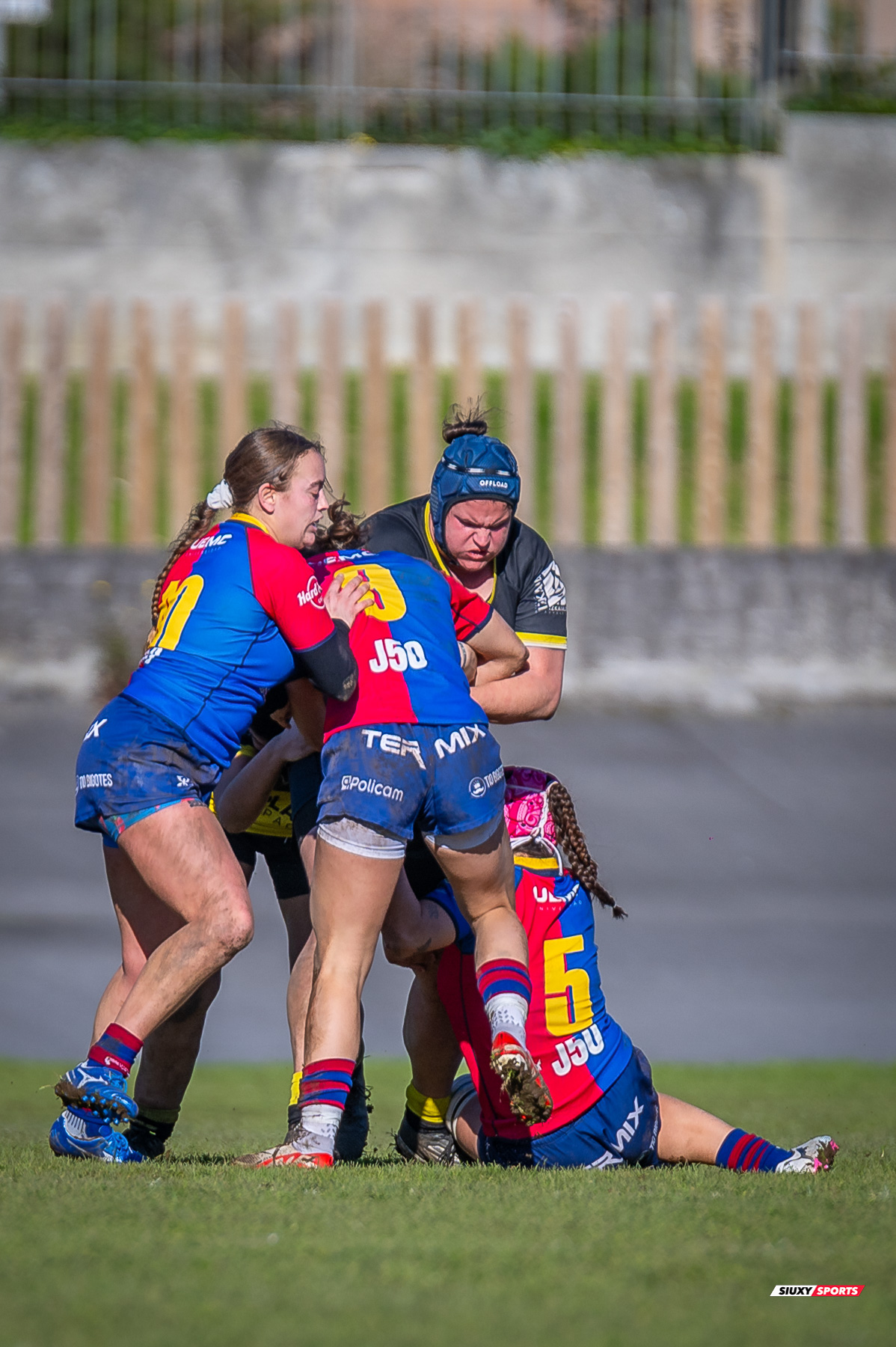  Getxo Artea Rugby Taldea - Futbol Club Barcelona Rugby - Rugby - FER 2025 - LIGA IBERDROLA - GETXO NESKAK (33) vs (12) AVFCBR FEM (#FER25LIGNBR01) Photo by: Fredy Monfoto | Siuxy Sports 2025-01-19