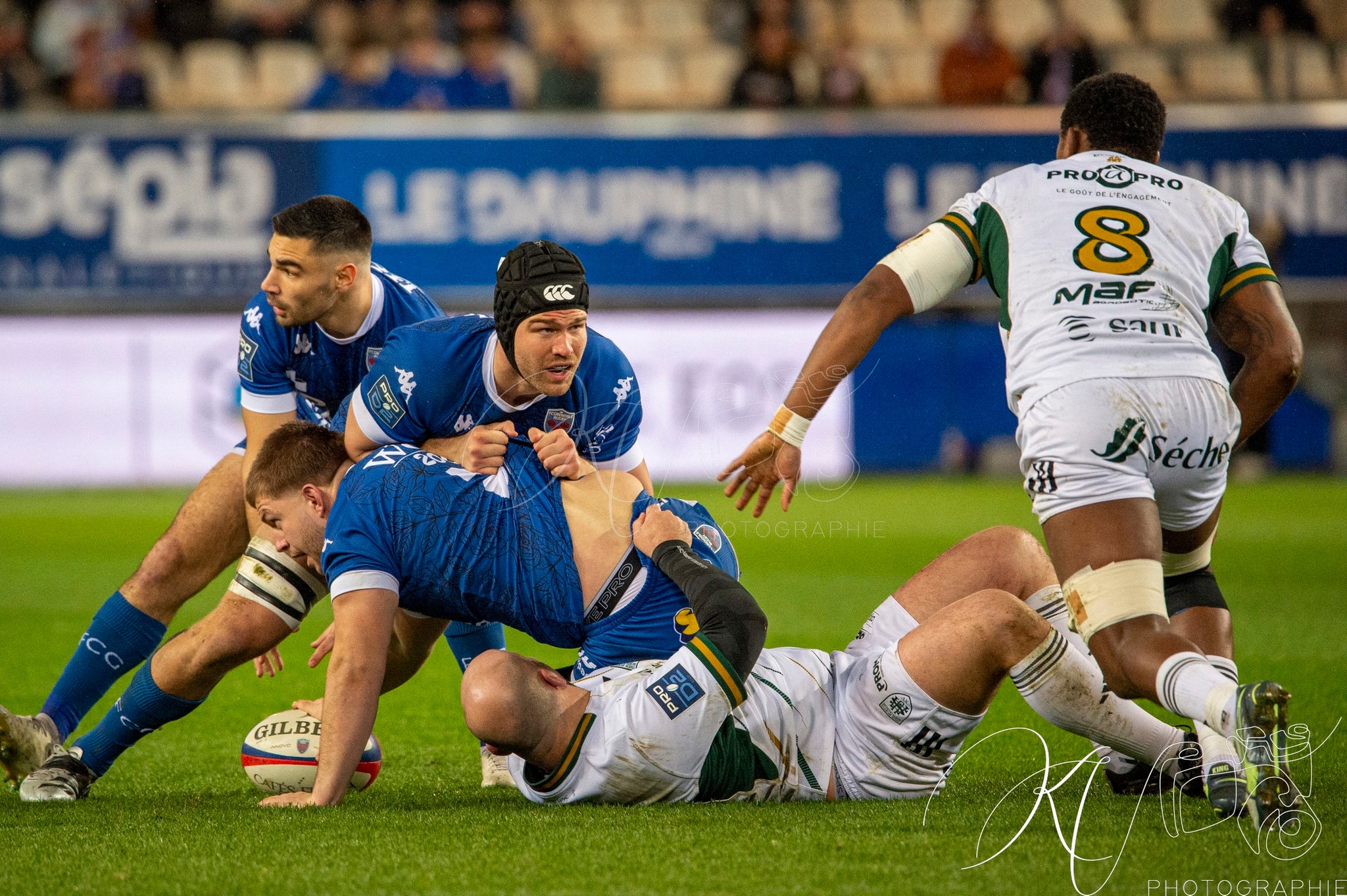 Hanru SIRGEL -  FC Grenoble Rugby - US Montauban - Rugby - FFR 2025 - Pro D2 - FC Grenoble Rugby (35) vs (15) US Montauban (#PD225PD2FCGUSB01) Photo by: Karine Valentin | Siuxy Sports 2025-01-09