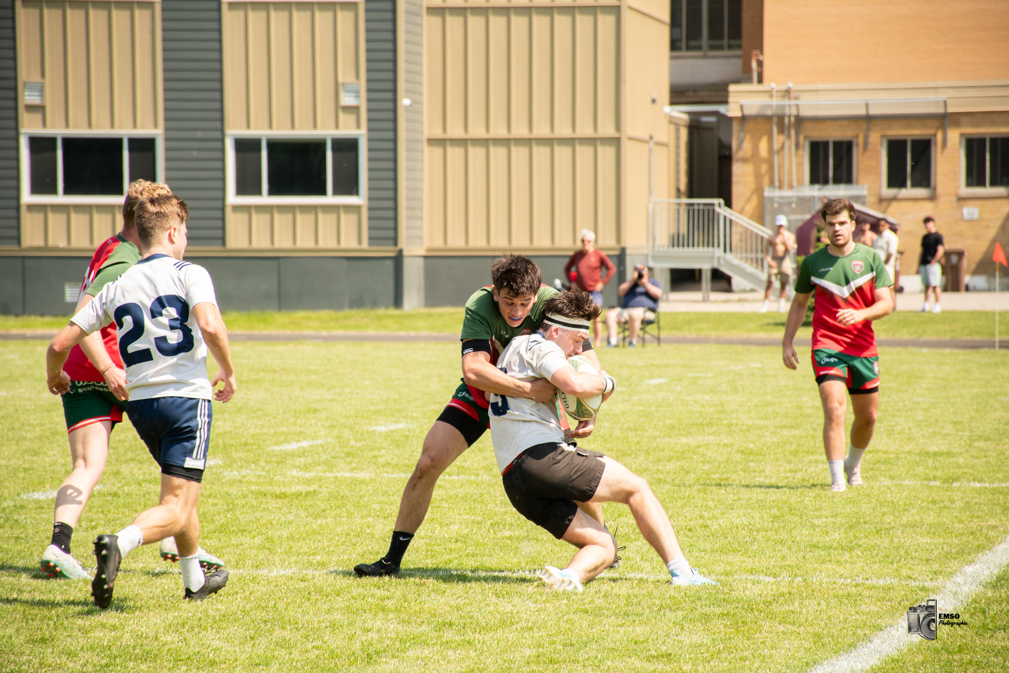  Sainte-Anne-de-Bellevue RFC - Rugby Club de Montréal - Rugby - RQ 2025 - SL R M - Sainte-Anne-de-Bellevue vs Rugby Club de Montréal (#RQ25SLMRSAR66) Photo by: emso photo | Siuxy Sports 2025-06-14