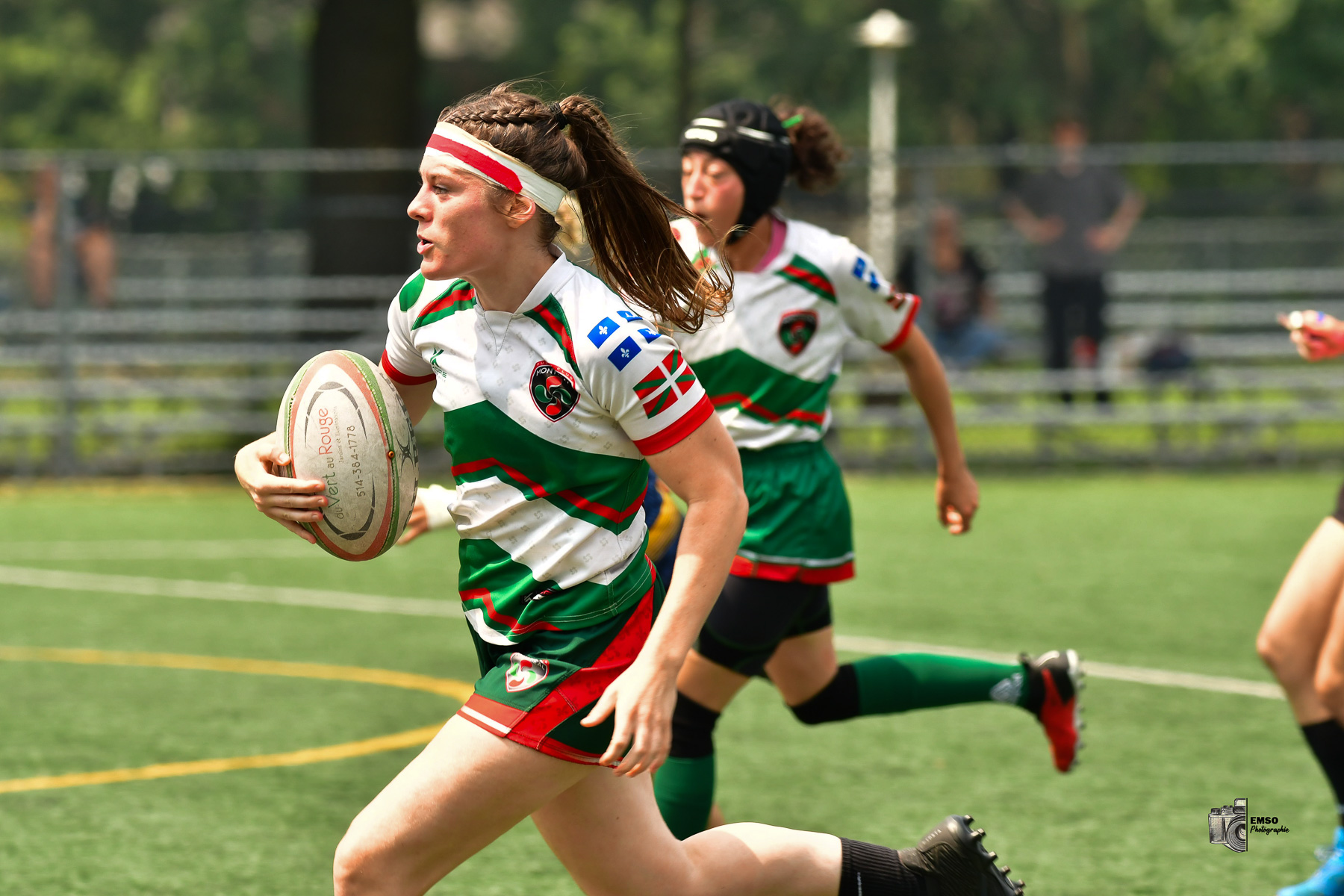 Yasmine KESSACI -  Rugby Club de Montréal - Town of Mount Royal RFC - Rugby - RQ 2025 - LP2 F - Rugby Club de Montréal vs TMR (#RQ25LP2FRCMT7) Photo by: emso photo | Siuxy Sports 2025-07-26