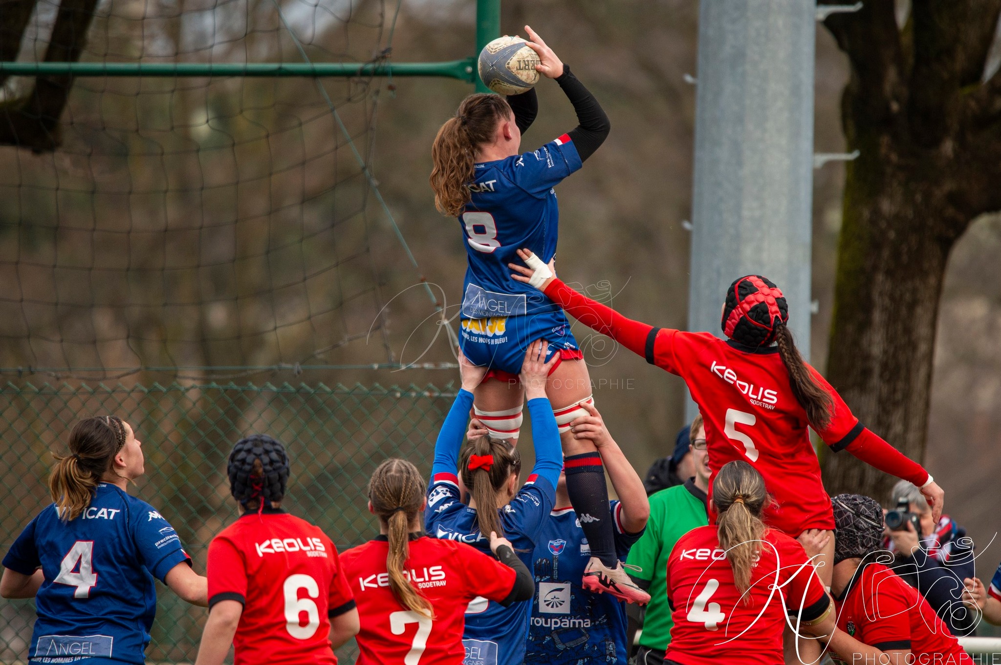  FC Grenoble Rugby - RC Toulonnais - Rugby - FFR 2025 - U-18 Fém - Grenoble vs Toulon (#FFR25U18FGRETOU02) Photo by: Karine Valentin | Siuxy Sports 2025-02-09