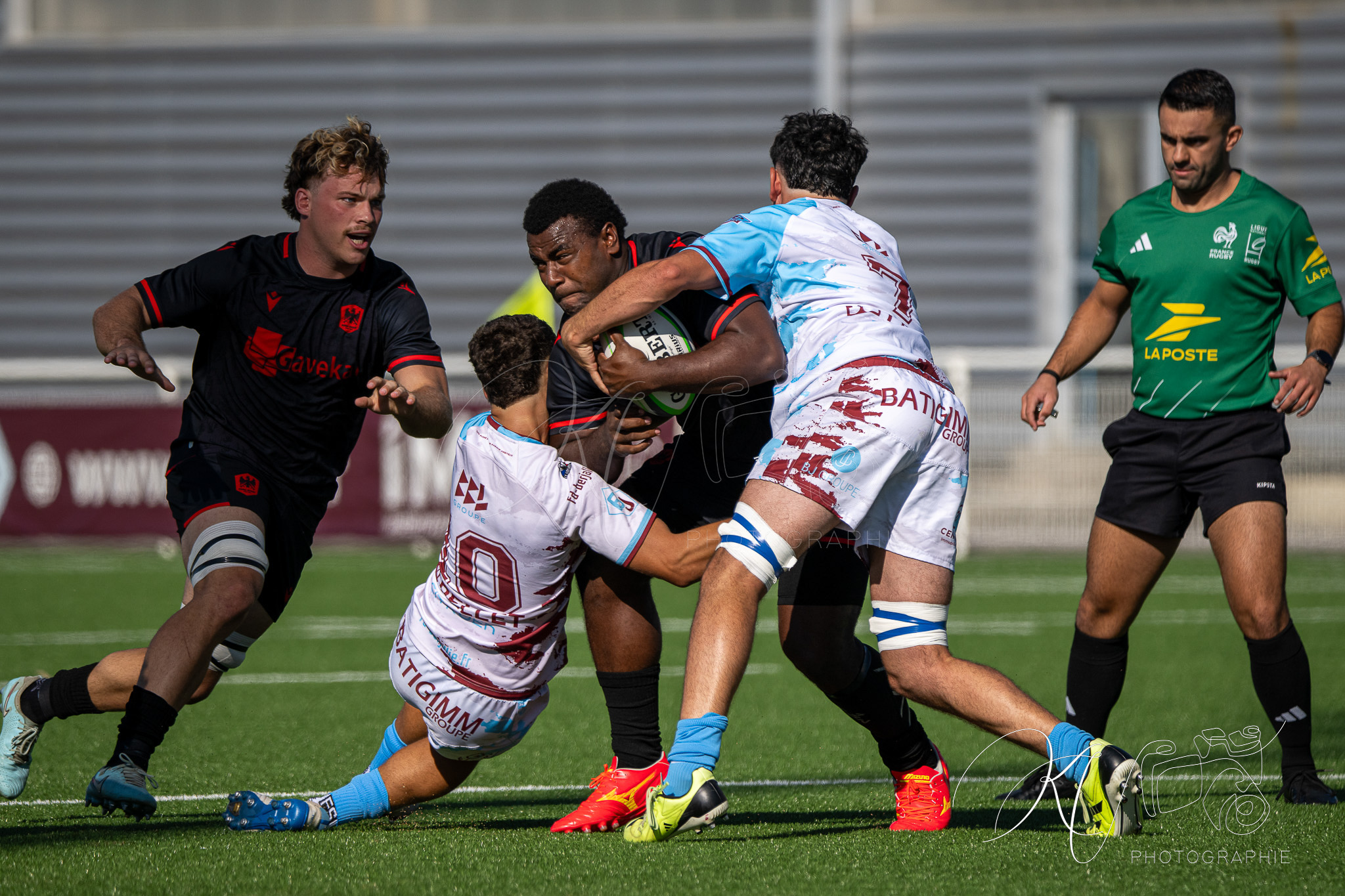  CS Bourgoin-Jallieu - Stade niçois - Rugby - FFR 2025 - Espoirs - CS Bourgoin-Jallieu vs Stade Niçois (#FFR25ESBJSN19) Photo by: Karine Valentin | Siuxy Sports 2025-09-06