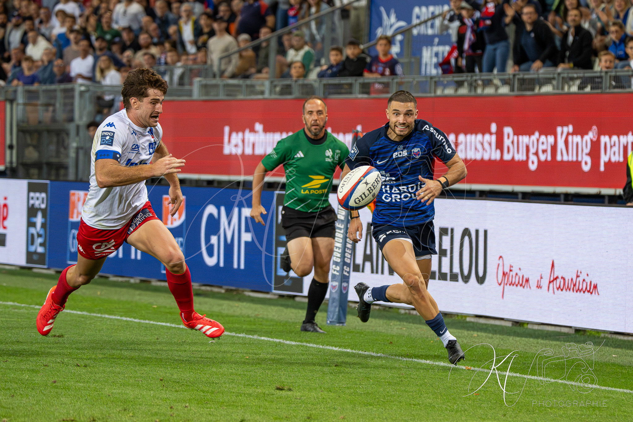  FC Grenoble Rugby - Stade Aurillacois - Rugby - FFR 2025 - FC Grenoble (38) vs (16) Stade Aurillacois (#FFR25FCGSA019) Photo by: Karine Valentin | Siuxy Sports 2025-09-05