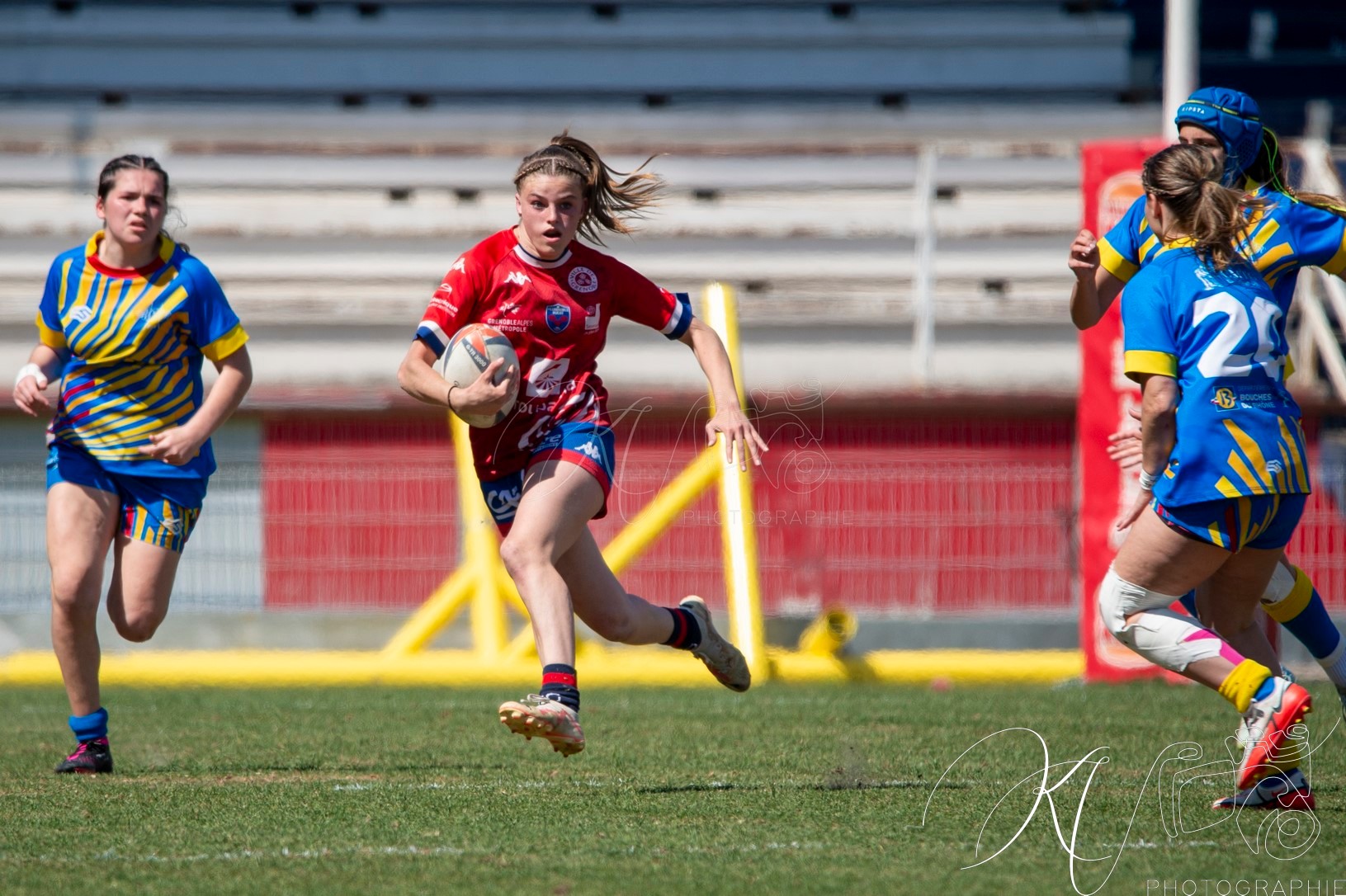  FC Grenoble Rugby - Provence - Rugby - FFR 2025 - U-18 Fém - Grenoble vs Provence (#FFR25U18GREPRO4) Photo by: Karine Valentin | Siuxy Sports 2025-04-05