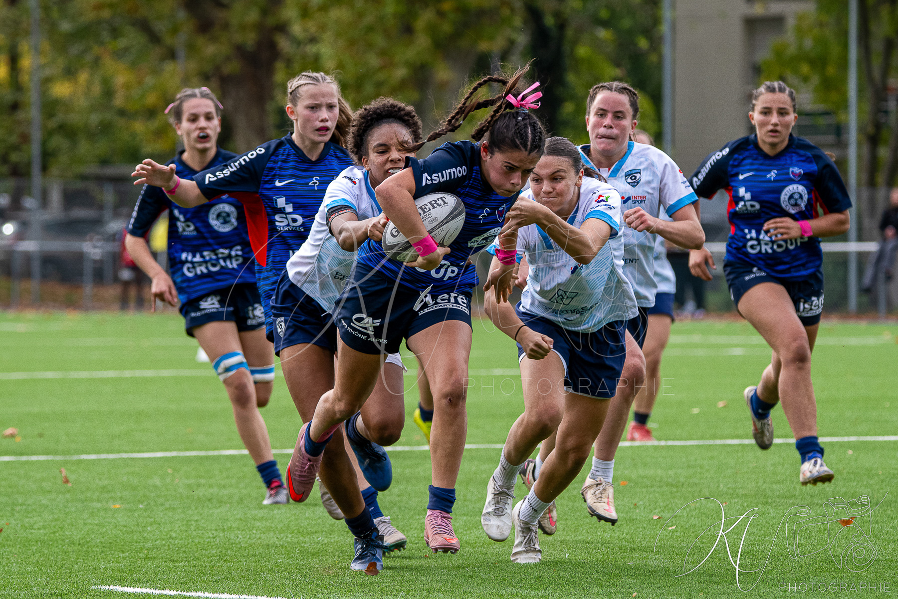  FC Grenoble Rugby - Montpellier Hérault Rugby - Rugby - FFR 2025 - U18 F - Amazones FCG vs Montpellier (#FFR25U18FAM10) Photo by: Karine Valentin | Siuxy Sports 2025-10-18