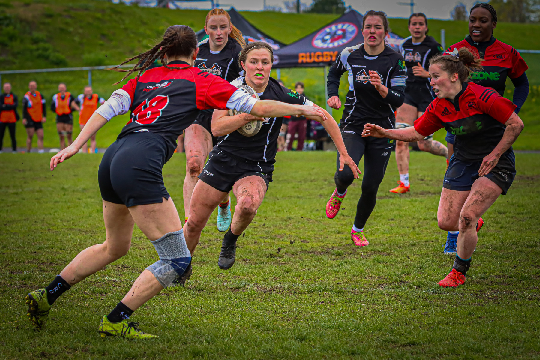  Club de Rugby de Québec - Saint-Georges Lumberjacks - Rugby - RQ 2025 - LPR2 F - Club de Rugby de Québec (0) vs (39) Saint-Georges Lumberjacks (#RQ25LP2FRQL5) Photo by: Photo Mayarts | Siuxy Sports 2025-05-24