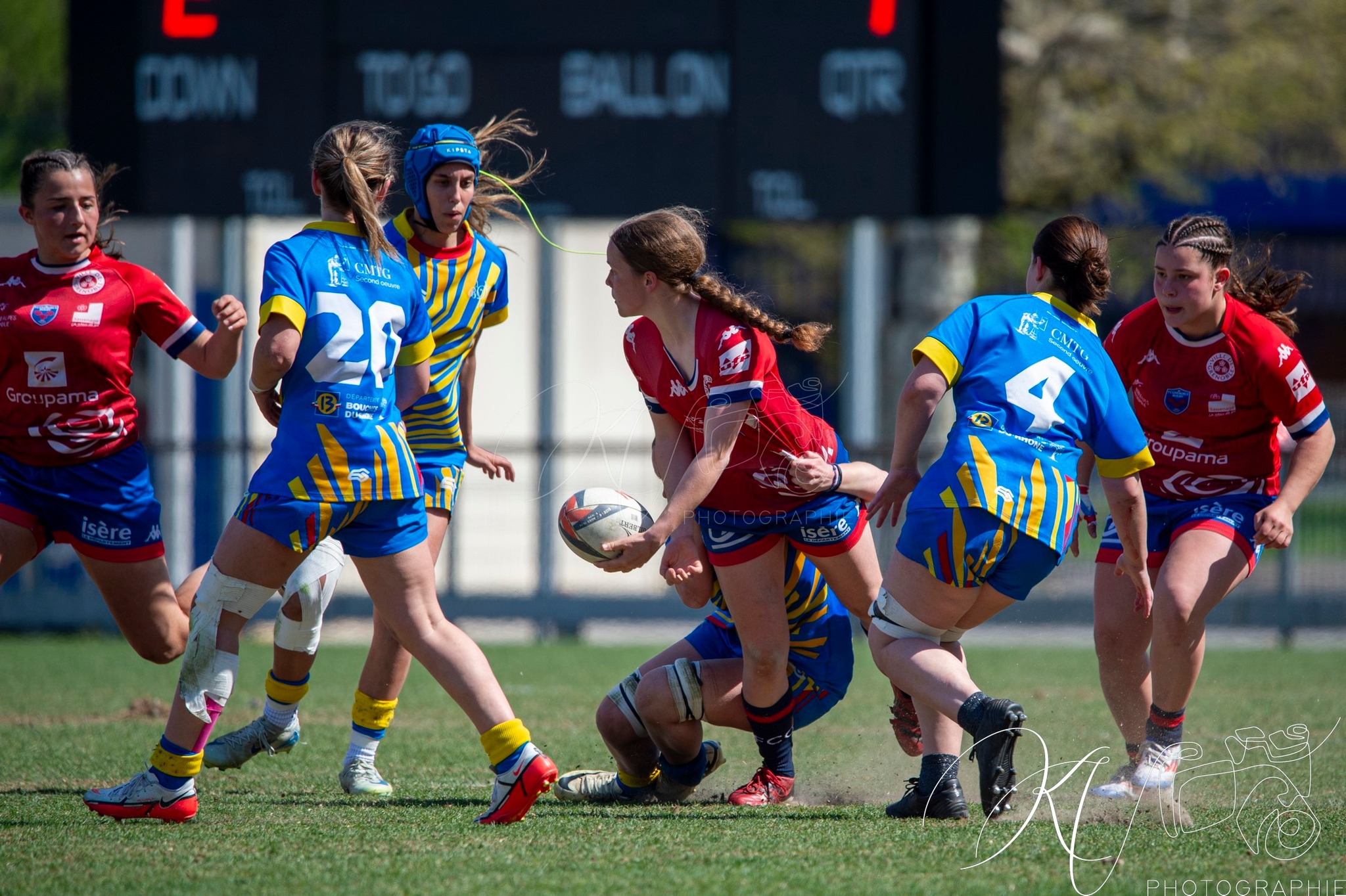  FC Grenoble Rugby - Provence - Rugby - FFR 2025 - U-18 Fém - Grenoble vs Provence (#FFR25U18GREPRO4) Photo by: Karine Valentin | Siuxy Sports 2025-04-05