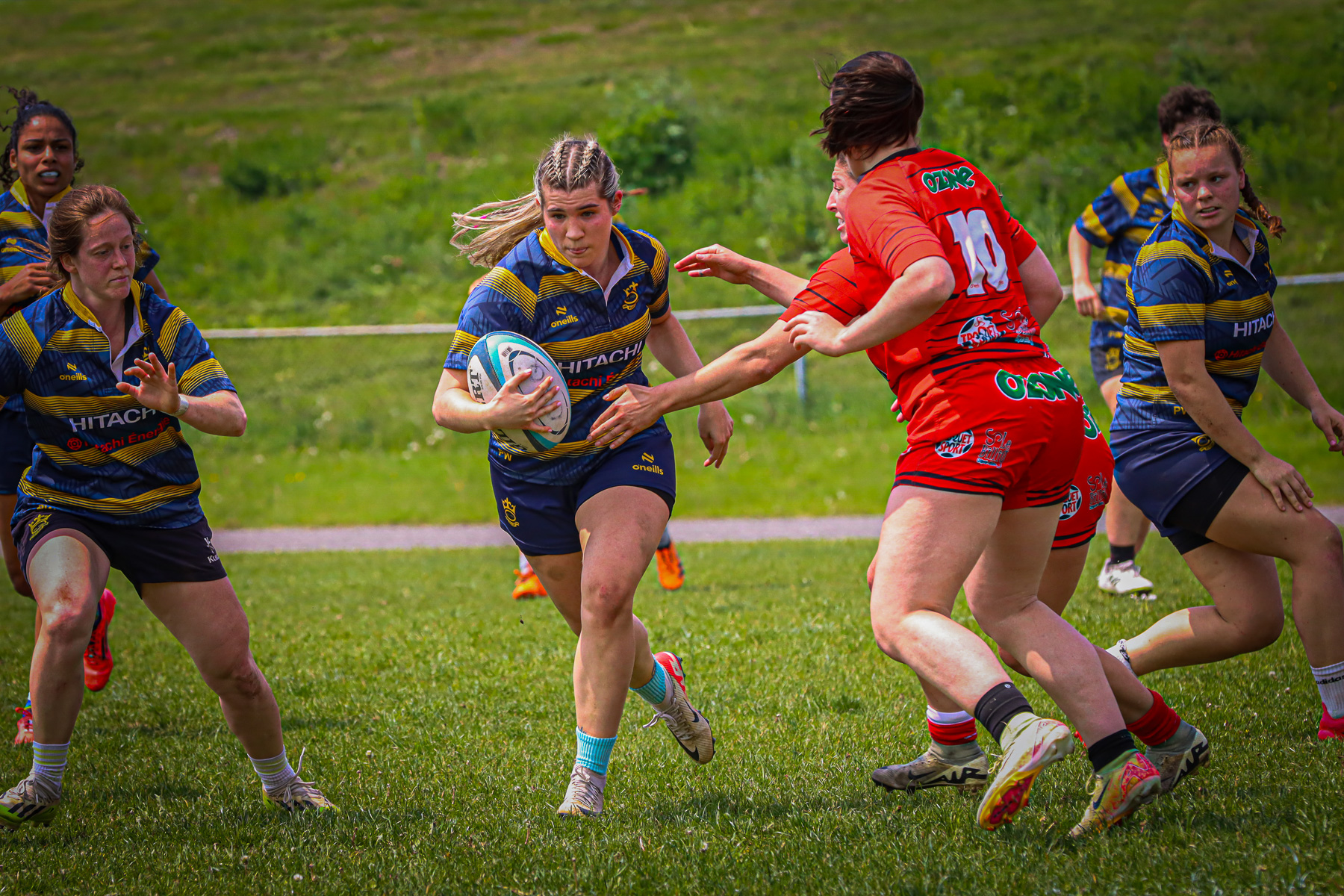  Club de Rugby de Québec - Town of Mount Royal RFC - Rugby - RQ 2025 - SL F - Club de Rugby de Québec (54) vs (12) TMR (#RQ25SLFQCTMR6) Photo by: Photo Mayarts | Siuxy Sports 2025-06-07