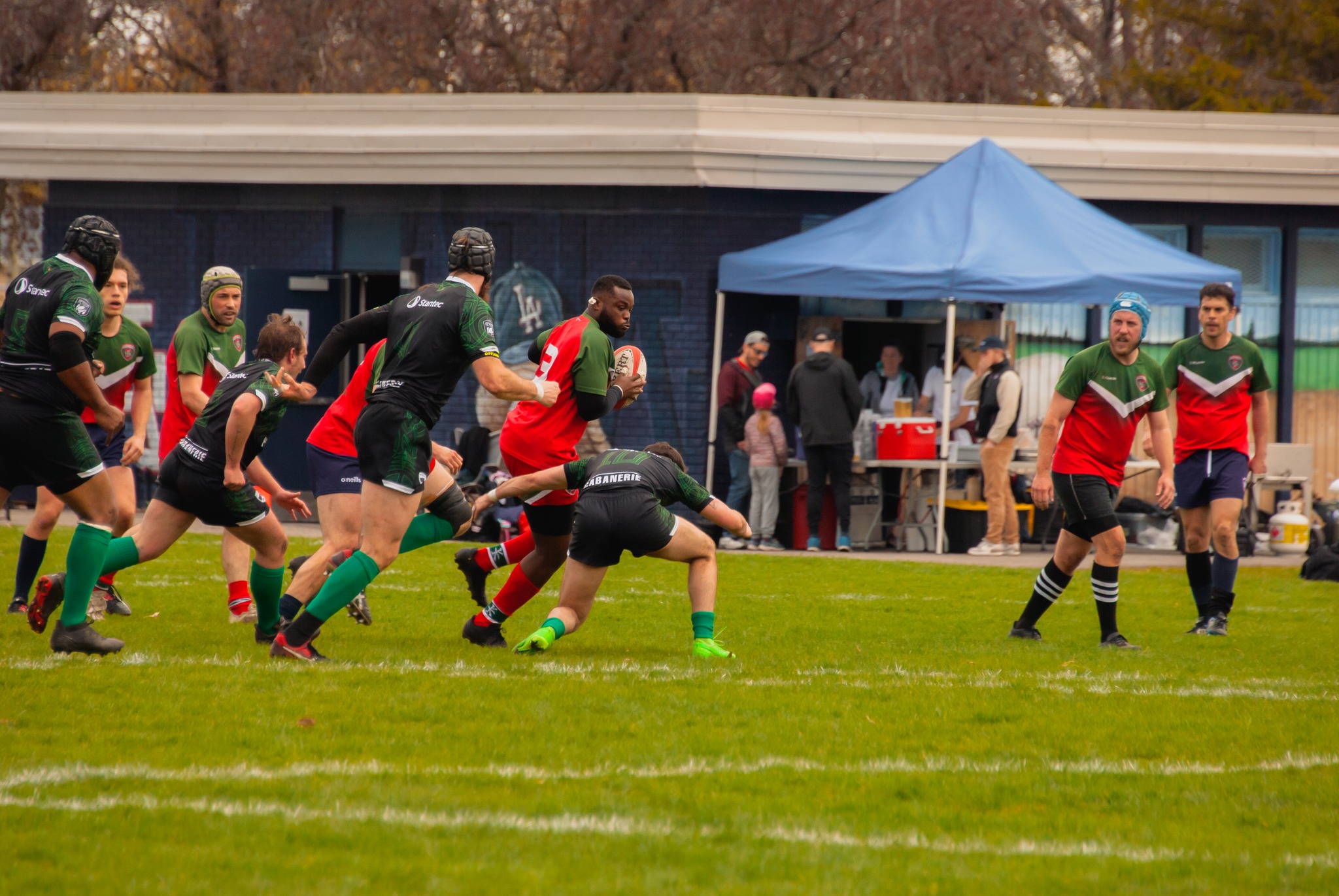  Club de rugby Nomades de Laval - Rugby Club de Montréal - Rugby - RQ 2024 - LPR2 - Nomades vs RCMXV (#RQ24LP2NOMRCX) Photo by: Coraline Brochet | Siuxy Sports 2024-05-04