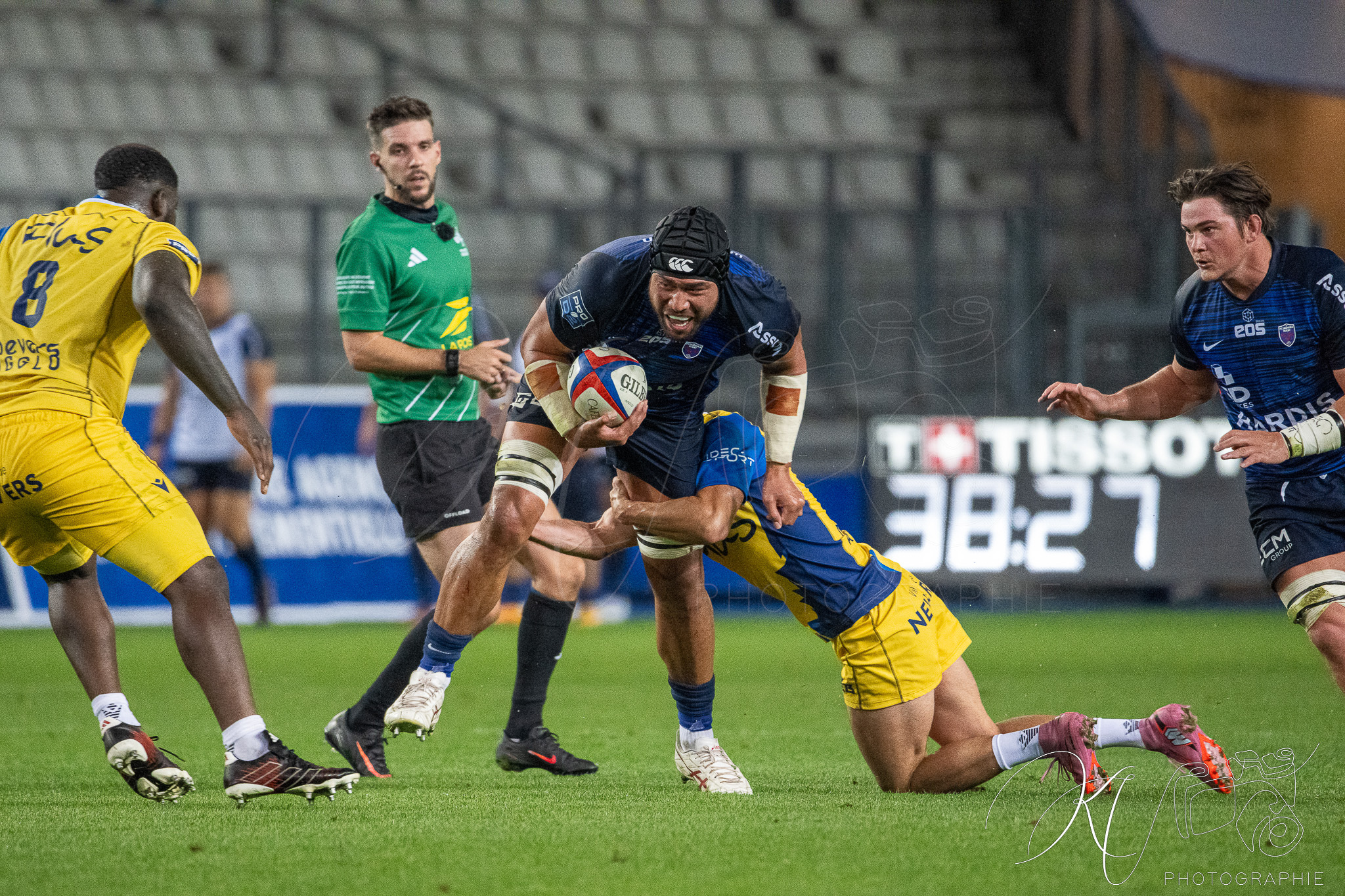  FC Grenoble Rugby - USON Nevers - Rugby - FFR 2025 - Pro D2 - Grenoble Rugby vs USON Nevers (#FFR25PD2GRUN9) Photo by: Karine Valentin | Siuxy Sports 2025-09-18