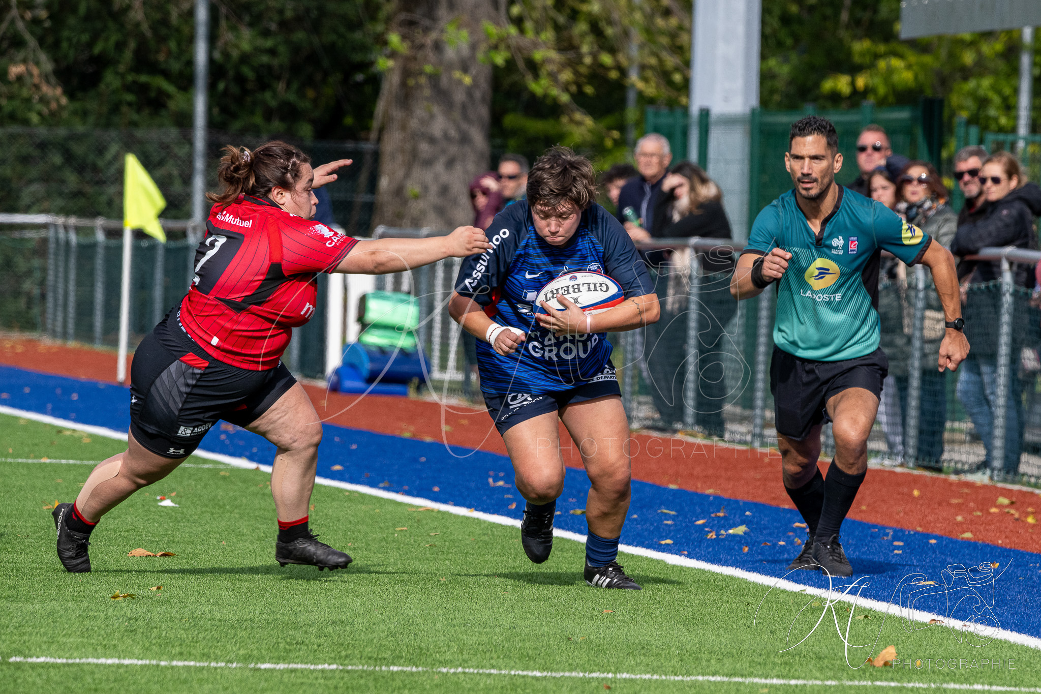  FC Grenoble Rugby - Lyon Olympique Universitaire - Rugby - FFR 2025 - Reserve Élite F - FC Grenoble vs Lyon Olympique Universitaire (#FFR25REFGL10) Photo by: Karine Valentin | Siuxy Sports 2025-10-05