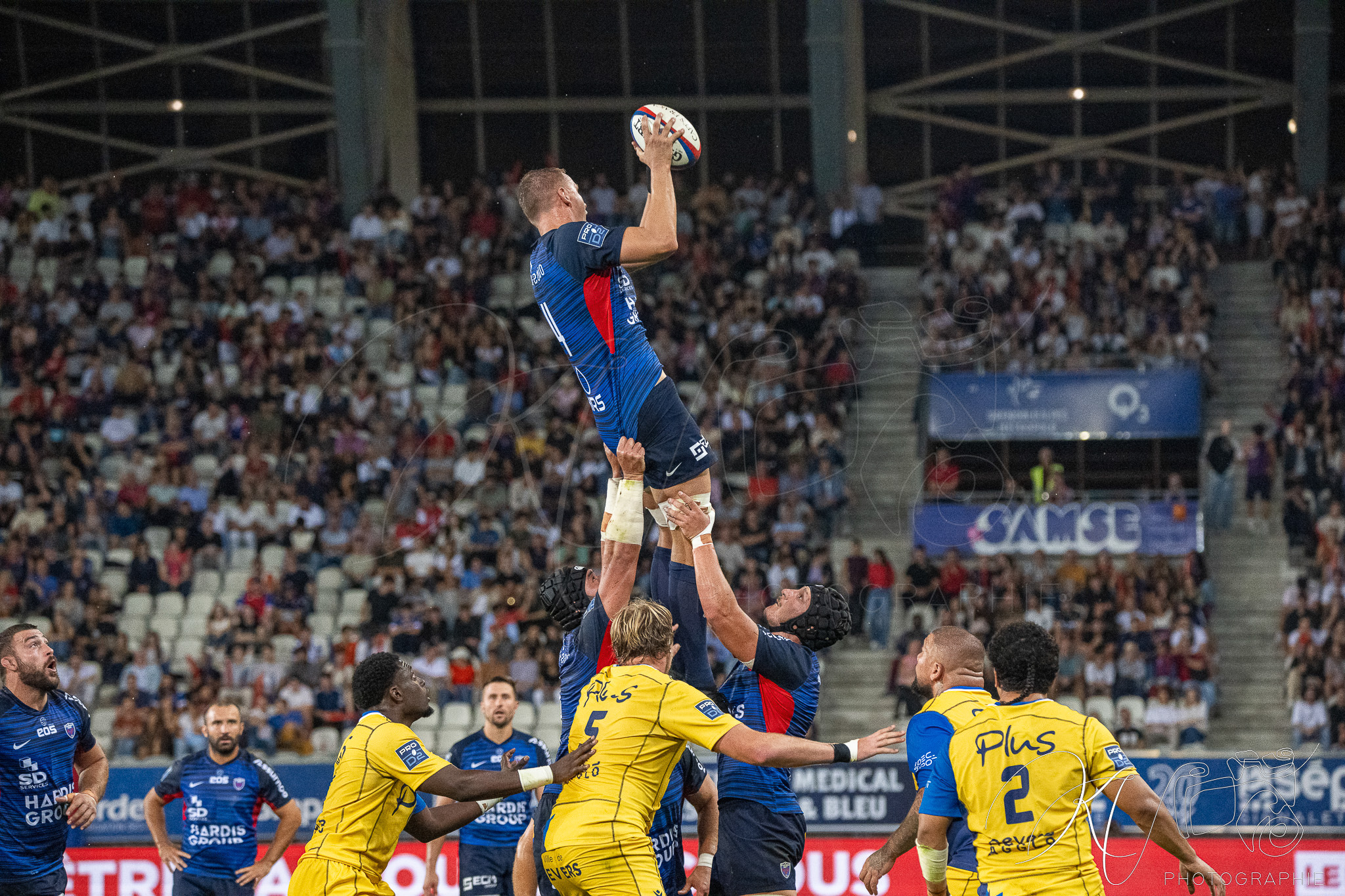  FC Grenoble Rugby - USON Nevers - Rugby - FFR 2025 - Pro D2 - Grenoble Rugby vs USON Nevers (#FFR25PD2GRUN9) Photo by: Karine Valentin | Siuxy Sports 2025-09-18