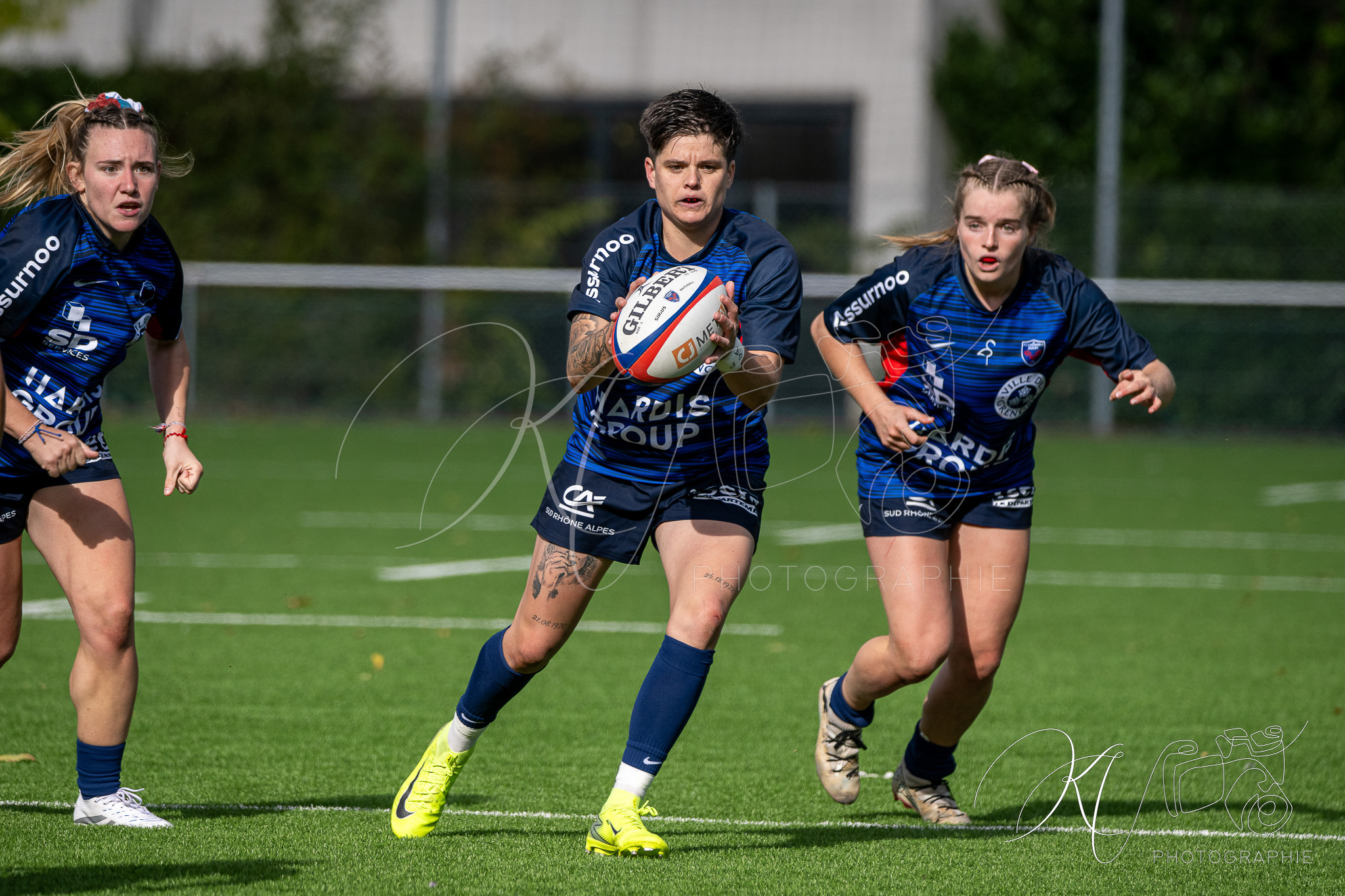  FC Grenoble Rugby - Lyon Olympique Universitaire - Rugby - FFR 2025 - Reserve Élite F - FC Grenoble vs Lyon Olympique Universitaire (#FFR25REFGL10) Photo by: Karine Valentin | Siuxy Sports 2025-10-05