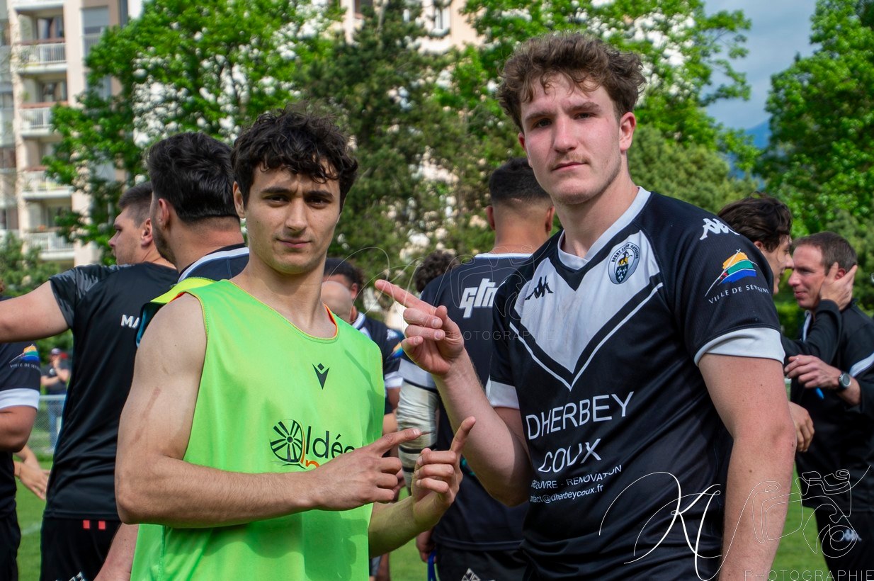  Rugby Club de Seyssins - Corbières XV - Rugby - FFR 2025 - Féd 3 - RC de Seyssins (40) vs (30) Corbières XV (#FFR25F3RCSCXV4) Photo by: Karine Valentin | Siuxy Sports 2025-04-27