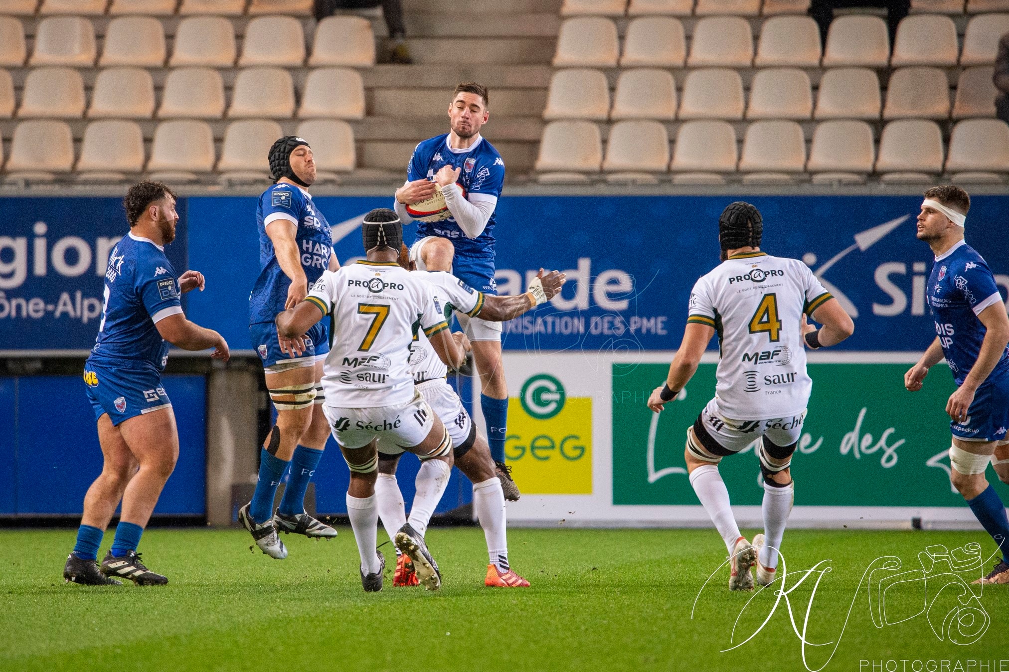  FC Grenoble Rugby - US Montauban - Rugby - FFR 2025 - Pro D2 - FC Grenoble Rugby (35) vs (15) US Montauban (#PD225PD2FCGUSB01) Photo by: Karine Valentin | Siuxy Sports 2025-01-09