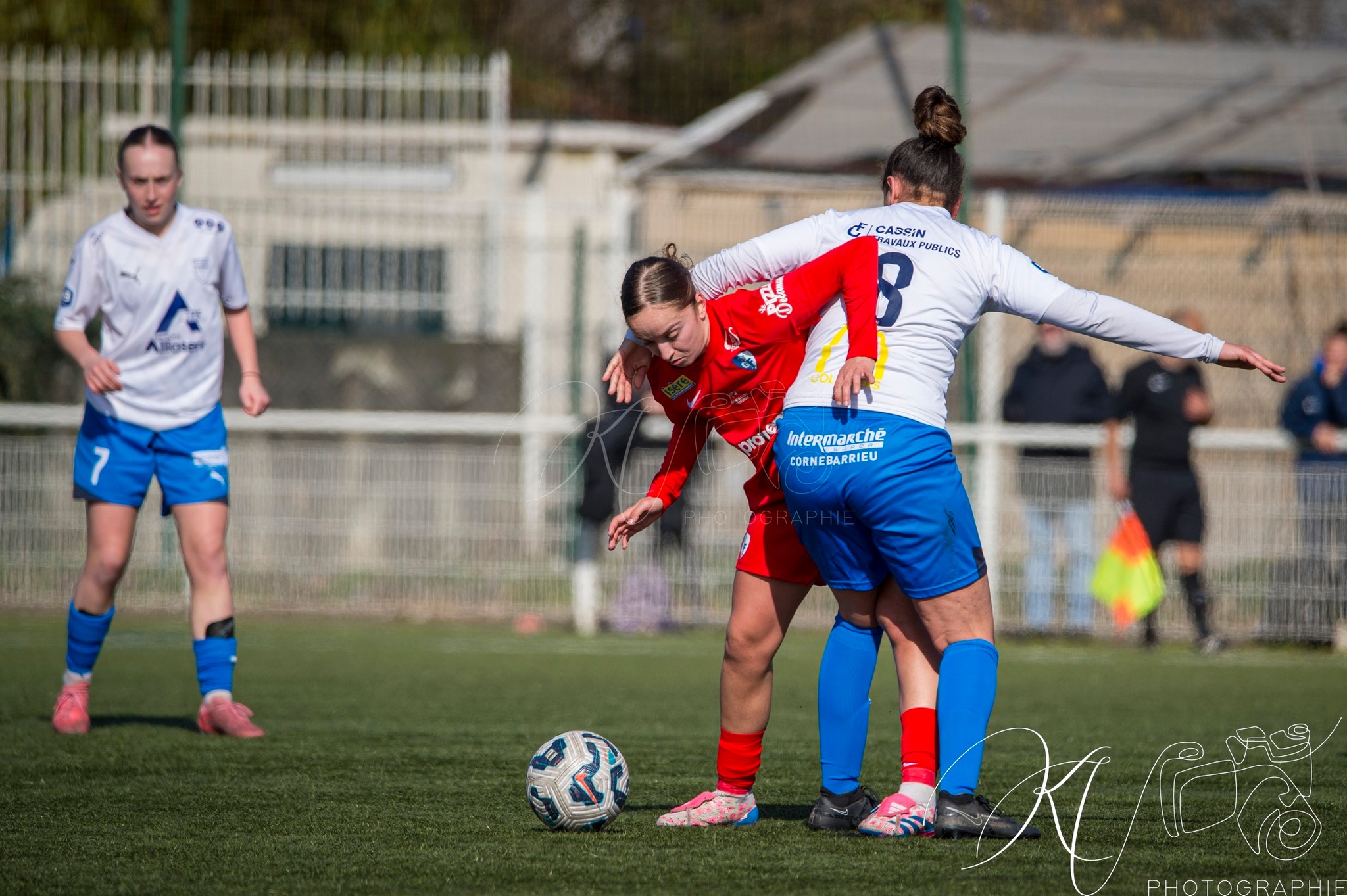 Grenoble Foot 38 - US Colomiers - Soccer - FFF 2025 - D3 FÉMININE - Grenoble Foot 38 (1) vs (1) US Colomiers (#FFF25D3FG38USC02) Photo by: Karine Valentin | Siuxy Sports 2025-02-16
