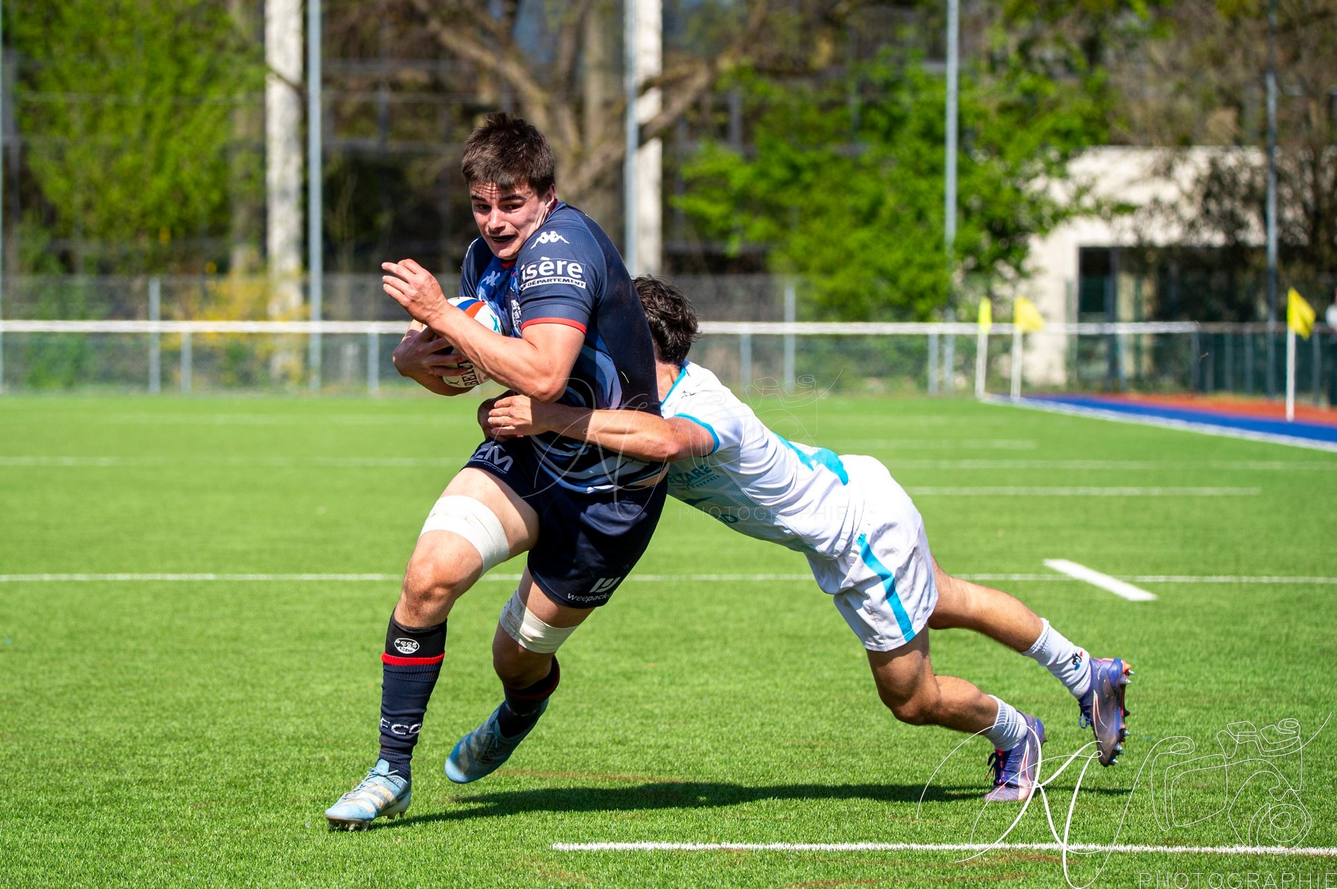  FC Grenoble Rugby - Montpellier Hérault Rugby - Rugby - FFR 2025 - Espoirs - FC Grenoble vs Montpellier (#FFR25ESPFCGMON) Photo by: Karine Valentin | Siuxy Sports 2025-04-04