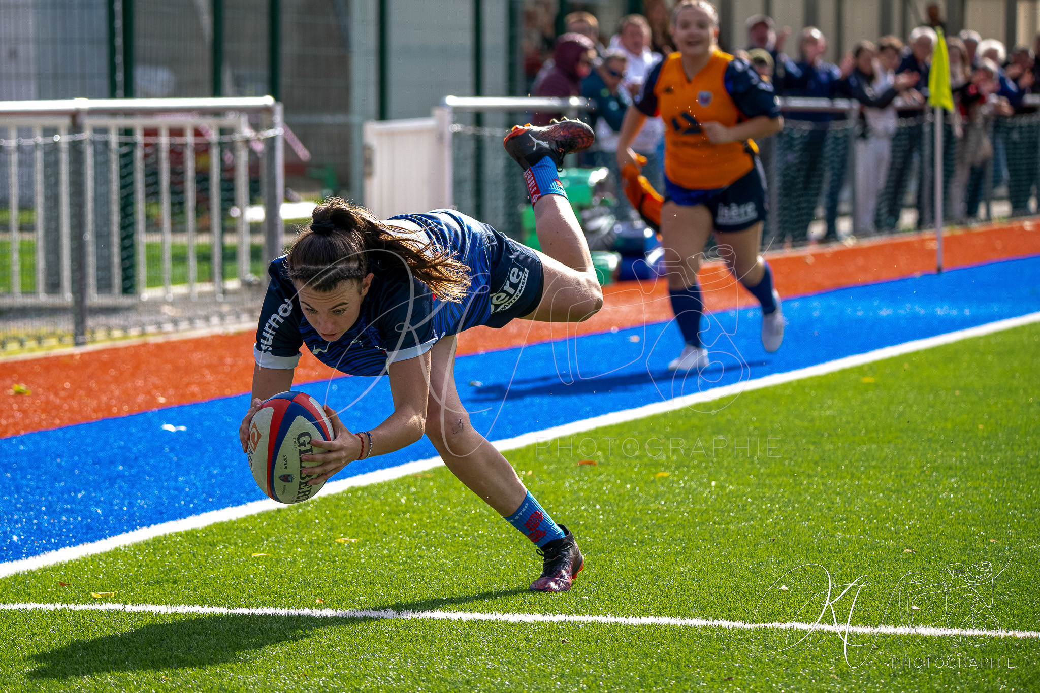  FC Grenoble Rugby - Lyon Olympique Universitaire - Rugby - FFR 2025 - Reserve Élite F - FC Grenoble vs Lyon Olympique Universitaire (#FFR25REFGL10) Photo by: Karine Valentin | Siuxy Sports 2025-10-05