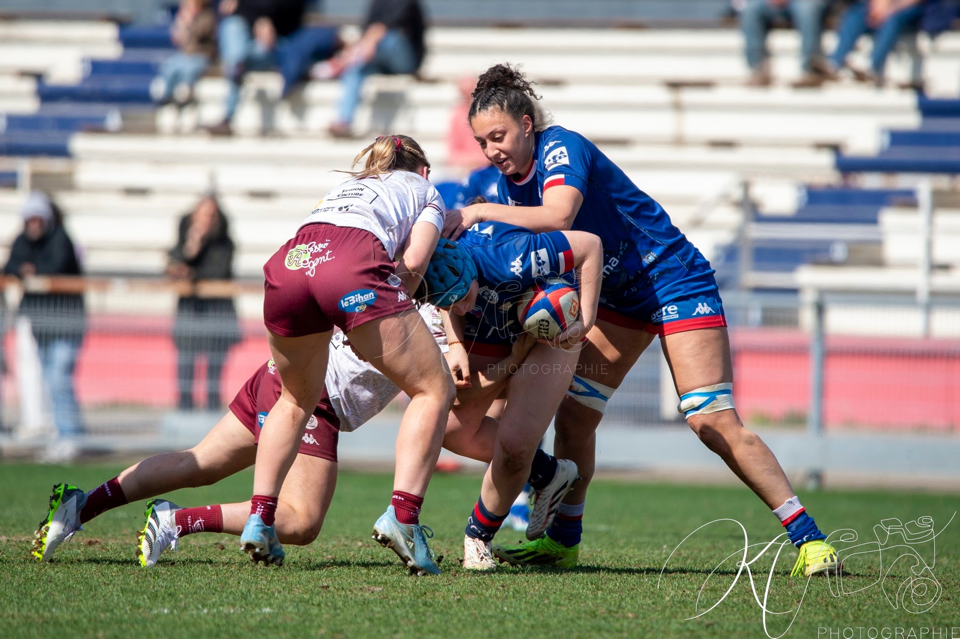  FC Grenoble Rugby - Stade Bordelais - Rugby - FFR 2025 - Élite 1 - FC Grenoble vs Stade Bordelais (#FFR25E1FCGSB03) Photo by: Karine Valentin | Siuxy Sports 2025-03-29
