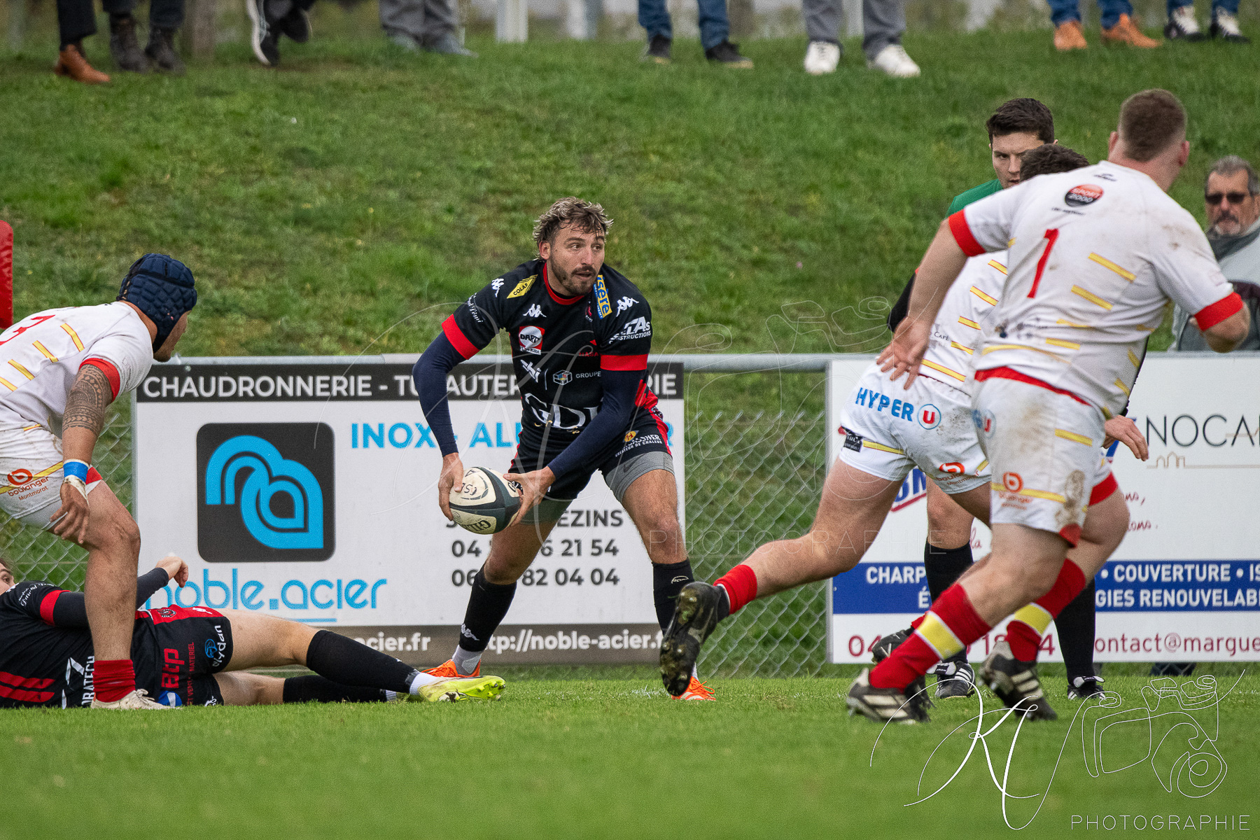  Bièvre Saint-Geoirs RC - Cercle Sportif Lédonien - Rugby - FFR 2025 - Équipe 1 - Bièvre St-Georges vs Cercle Sportif Lédonien (#FFR25RBGCDL11) Photo by: Karine Valentin | Siuxy Sports 2025-10-25