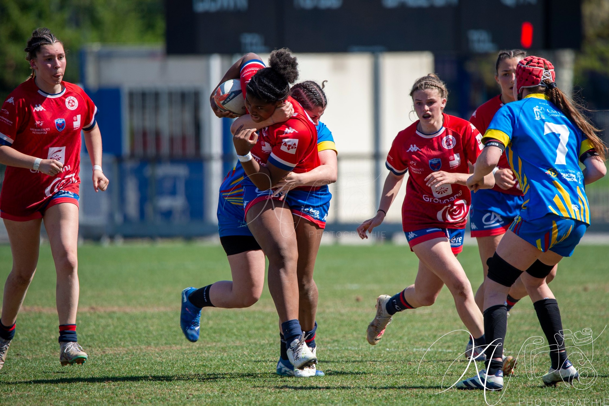  FC Grenoble Rugby - Provence - Rugby - FFR 2025 - U-18 Fém - Grenoble vs Provence (#FFR25U18GREPRO4) Photo by: Karine Valentin | Siuxy Sports 2025-04-05