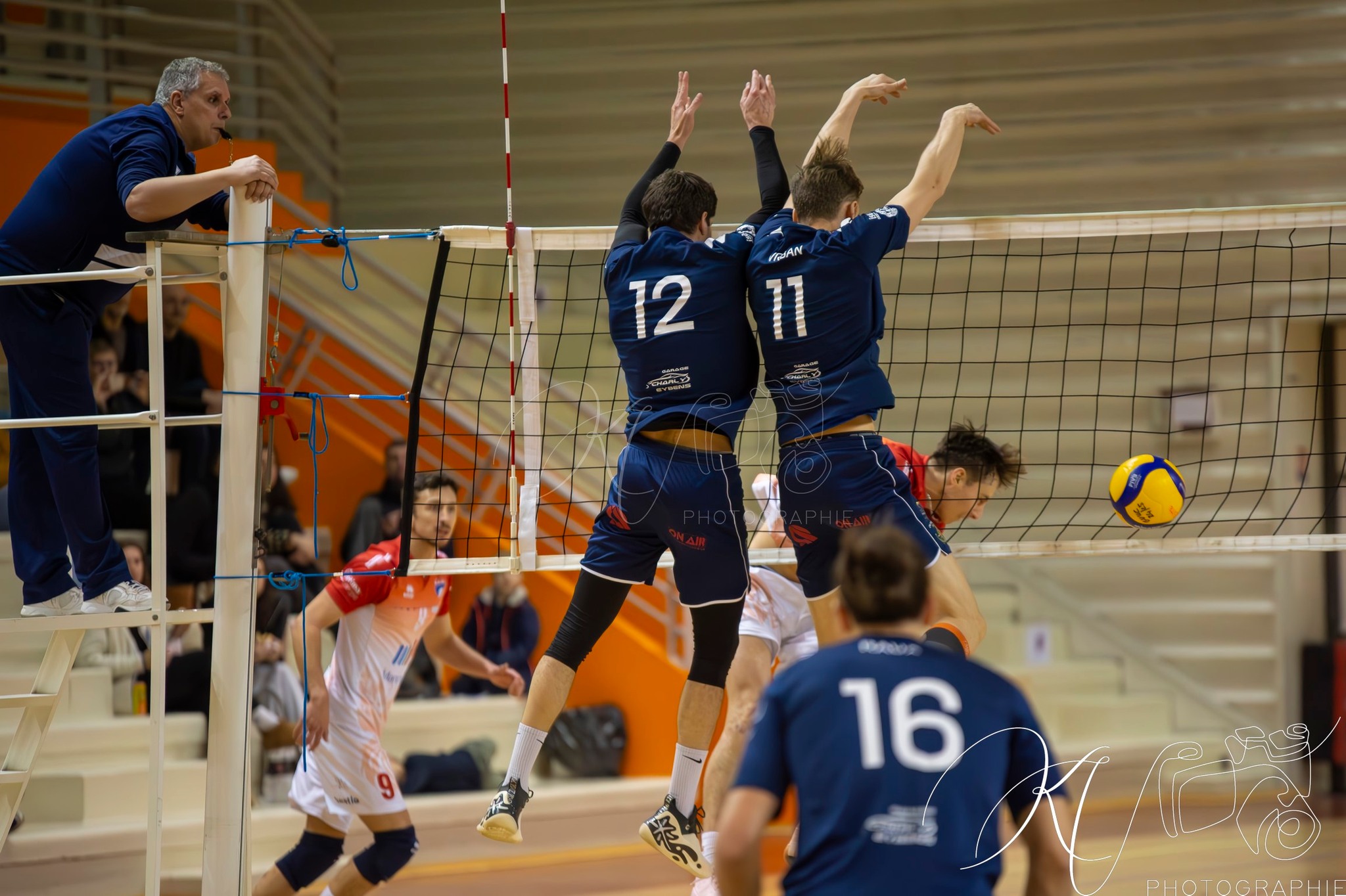  Grenoble Volley UC - ASUL Lyon Volley - Volleyball - FFV 2025 - Grenoble Volley vs ASUL Lyon Volley (#FFV25GRVASU02) Photo by: Karine Valentin | Siuxy Sports 2025-02-09