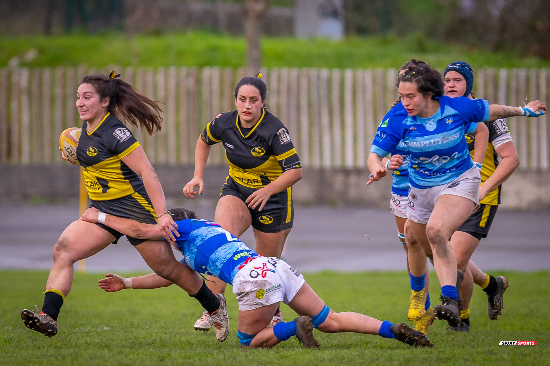  Getxo Artea Rugby Taldea - Club de Rugby Cisneros - Rugby - FER 2025 - LIGA IBERDROLA - GETXO NESKAK (39) vs (10) Cisneros (#FER25LIGNCI02) Photo by: Fredy Monfoto | Siuxy Sports 2025-02-15