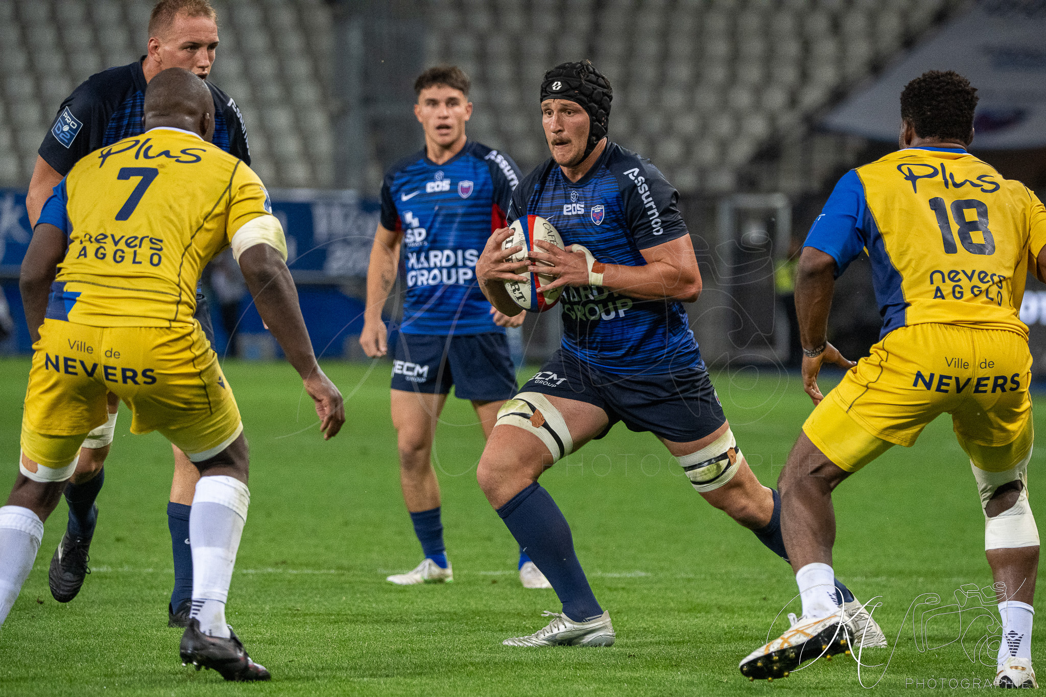  FC Grenoble Rugby - USON Nevers - Rugby - FFR 2025 - Pro D2 - Grenoble Rugby vs USON Nevers (#FFR25PD2GRUN9) Photo by: Karine Valentin | Siuxy Sports 2025-09-18