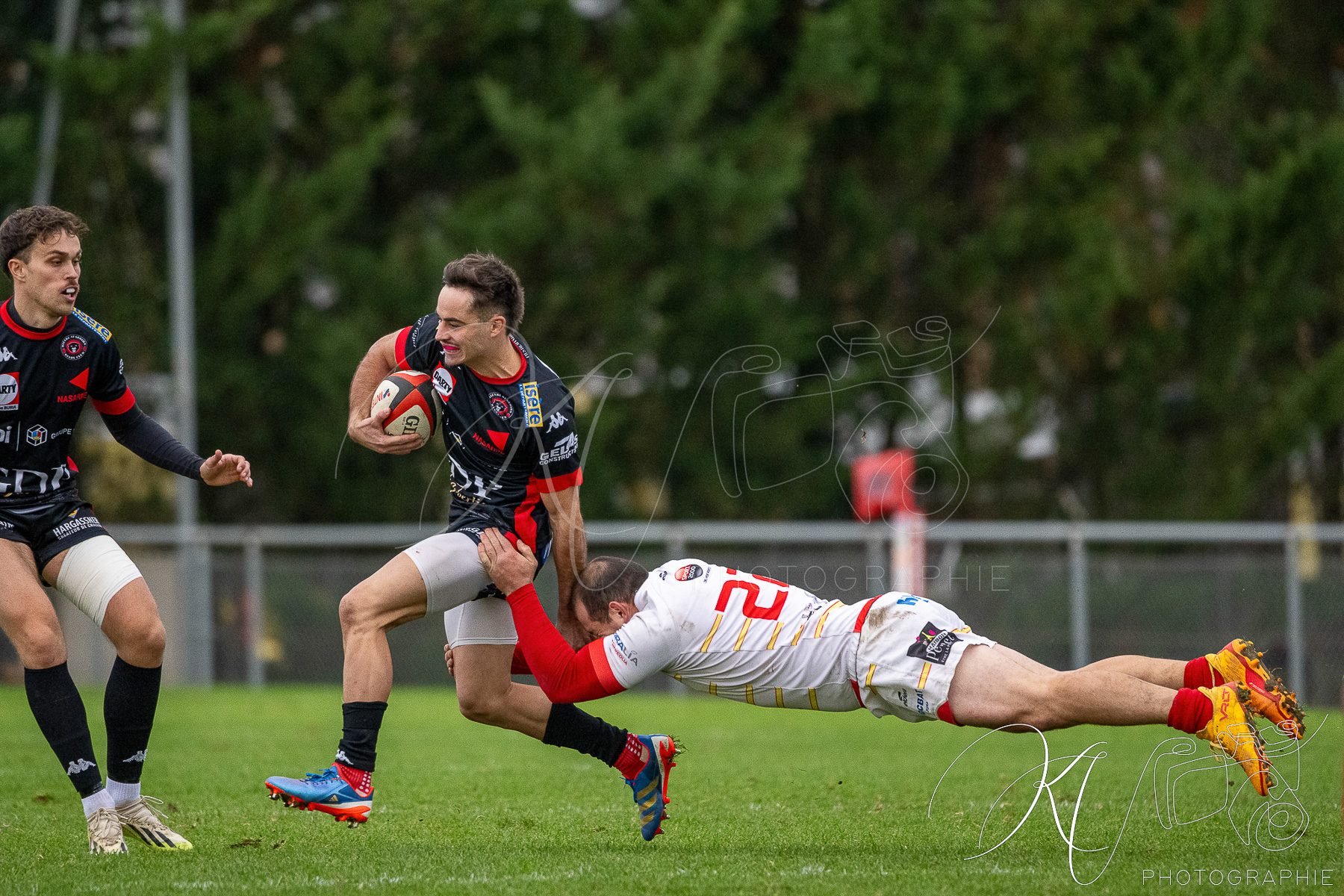  Bièvre Saint-Geoirs RC - Cercle Sportif Lédonien - Rugby - FFR 2025 - Équipe 1 - Bièvre St-Georges vs Cercle Sportif Lédonien (#FFR25RBGCDL11) Photo by: Karine Valentin | Siuxy Sports 2025-10-25