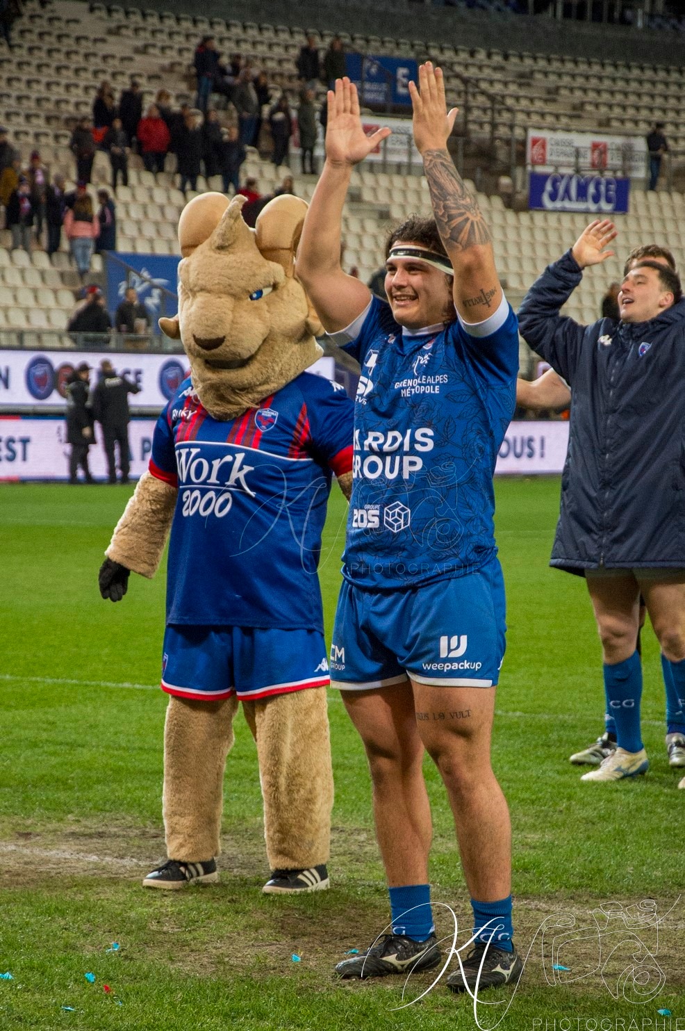  FC Grenoble Rugby - AS Béziers Hérault - Rugby - FFR 2025 - Pro D2 - FC Grenoble (45) vs (14) AS Béziers (#PD225PD2FCGBEZ02) Photo by: Karine Valentin | Siuxy Sports 2025-02-28