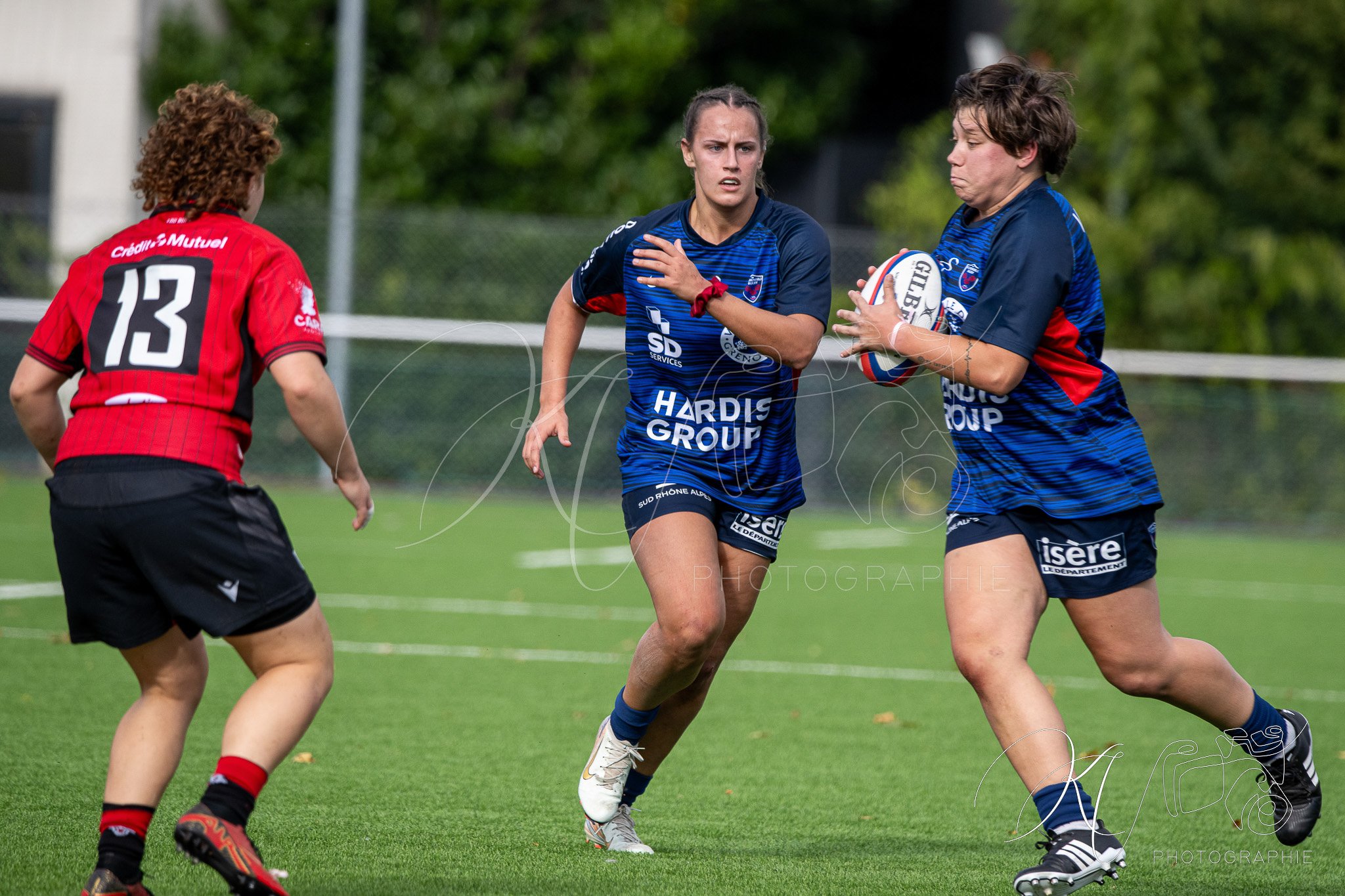  FC Grenoble Rugby - Lyon Olympique Universitaire - Rugby - FFR 2025 - Reserve Élite F - FC Grenoble vs Lyon Olympique Universitaire (#FFR25REFGL10) Photo by: Karine Valentin | Siuxy Sports 2025-10-05