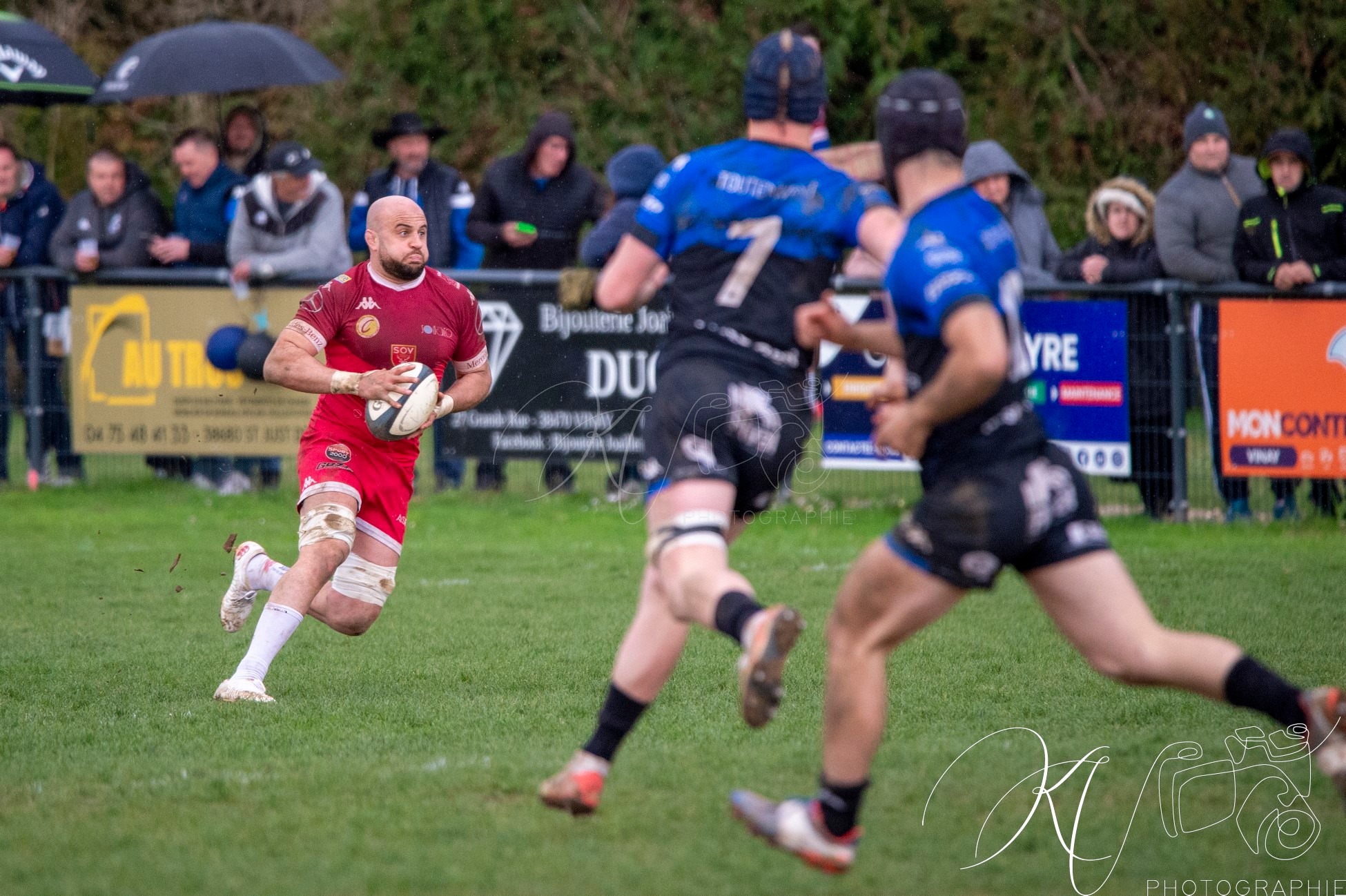  US Vinay - Stade Olympique Voironnais - Rugby - FFR 2025 - Féd 2 - US Vinay (24) vs (10) Stade Olympique Voironnais (#FFR25F2USVSOV03) Photo by: Karine Valentin | Siuxy Sports 2025-03-22