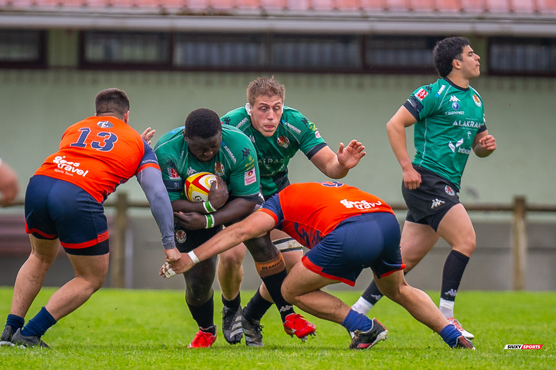  Gernika Rugby Taldea - Rugby Club L'Hospitalet - Rugby - FER 2025 - DHB - Gernika RT (52) vs (7) RC L'Hospitalet (#FER25DHBGERHOS04) Photo by: Fredy Monfoto | Siuxy Sports 2025-04-13