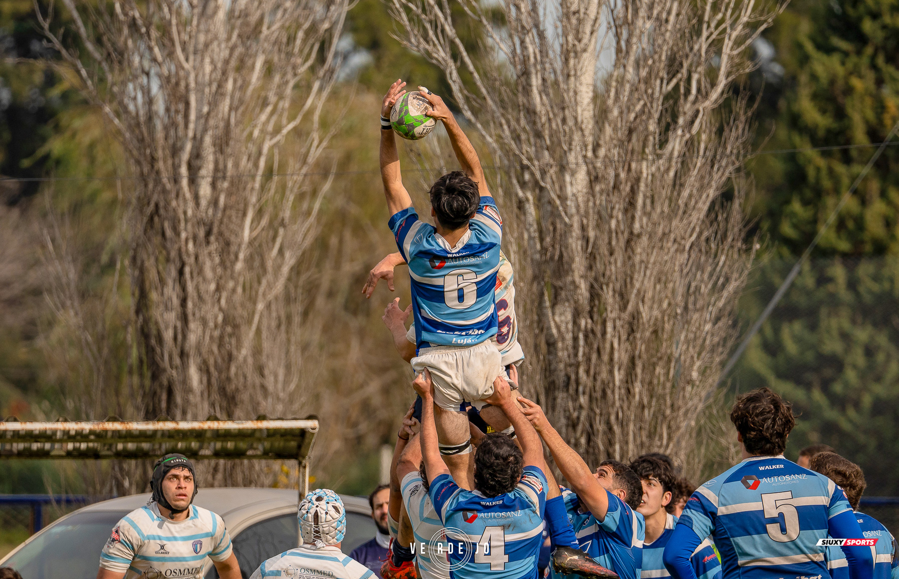  Luján Rugby Club - Club Atlético Banco de la Nación Argentina - Rugby - URBA 2025 - PRI B SUP - Lujan (14) vs (48) Banco Nacion (#URBA1BSLUBN6) Photo by: Ignacio Verdejo | Siuxy Sports 2025-06-21