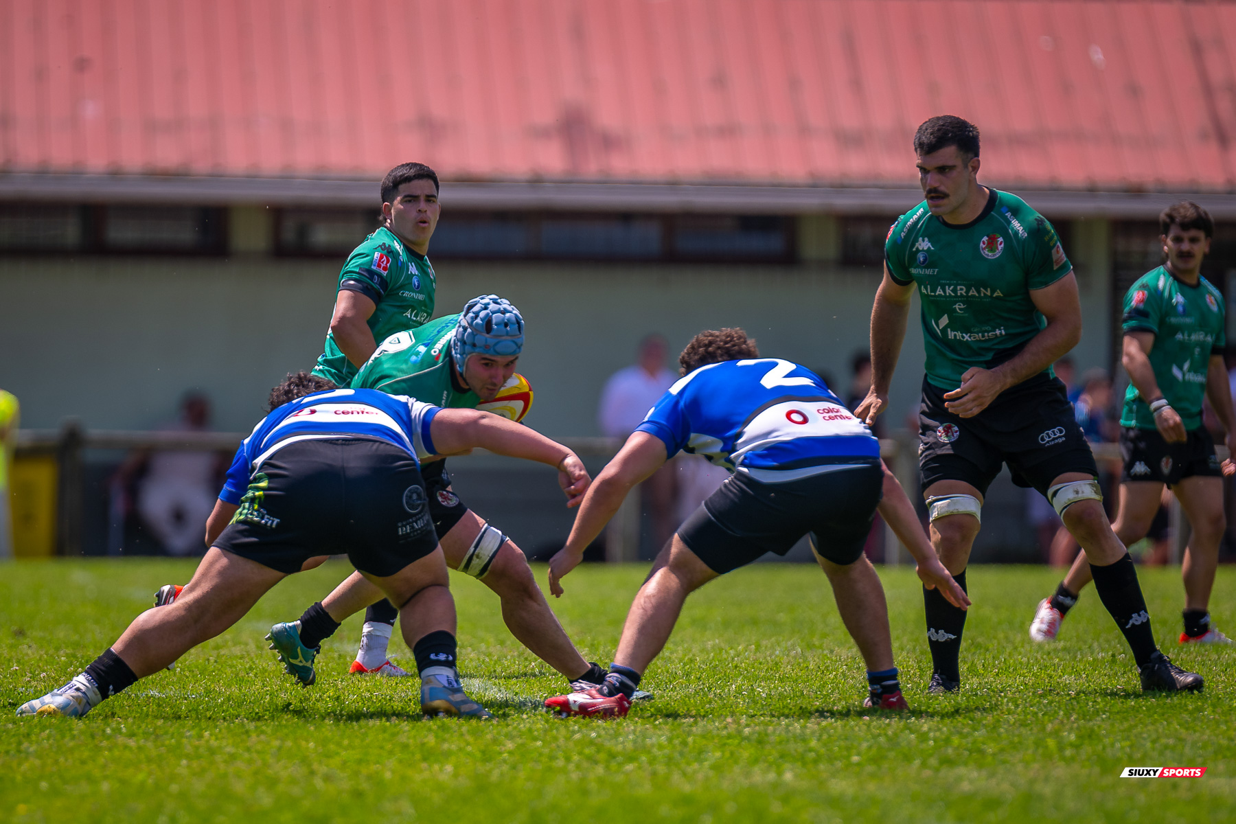  Gernika Rugby Taldea - Club de Rugby Sant Cugat - Rugby - FER 2025 - Sémi Final Ascenso - Gernika (24) vs (11) Sant Cugat (#FER25SFAGRTCRSC) Photo by: Fredy Monfoto | Siuxy Sports 2025-05-18