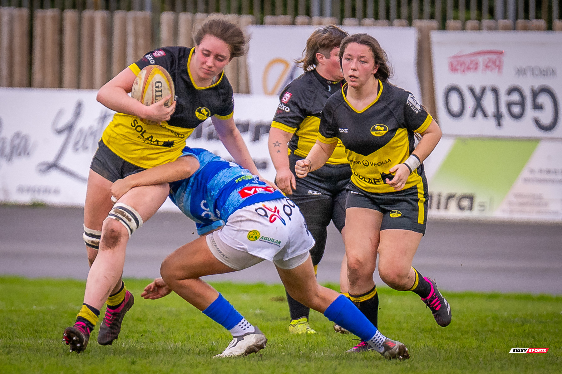  Getxo Artea Rugby Taldea - Club de Rugby Cisneros - Rugby - FER 2025 - LIGA IBERDROLA - GETXO NESKAK (39) vs (10) Cisneros (#FER25LIGNCI02) Photo by: Fredy Monfoto | Siuxy Sports 2025-02-15