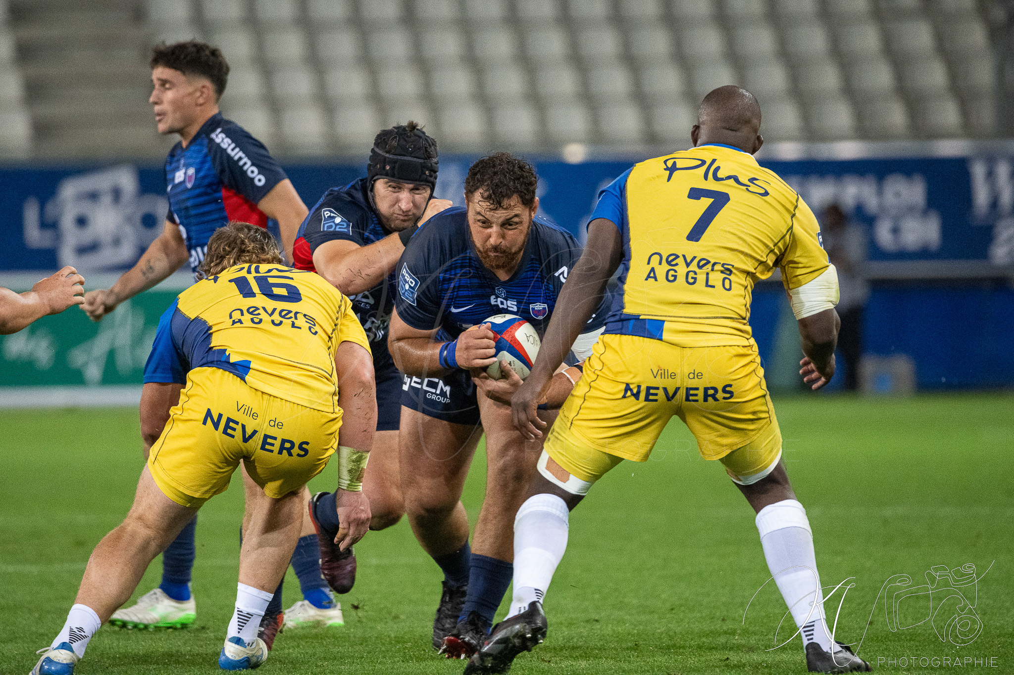  FC Grenoble Rugby - USON Nevers - Rugby - FFR 2025 - Pro D2 - Grenoble Rugby vs USON Nevers (#FFR25PD2GRUN9) Photo by: Karine Valentin | Siuxy Sports 2025-09-18