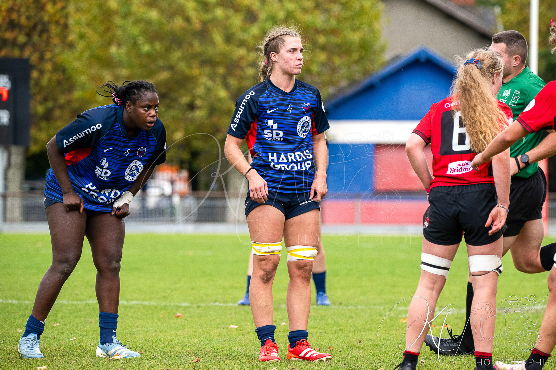  FC Grenoble Rugby - Lyon Olympique Universitaire - Rugby - FFR 2025 - Elite 1 F - Amazones FCG vs Lyon Olympique Universitaire (#FFR25E1FALOU1) Photo by: Karine Valentin | Siuxy Sports 2025-10-18