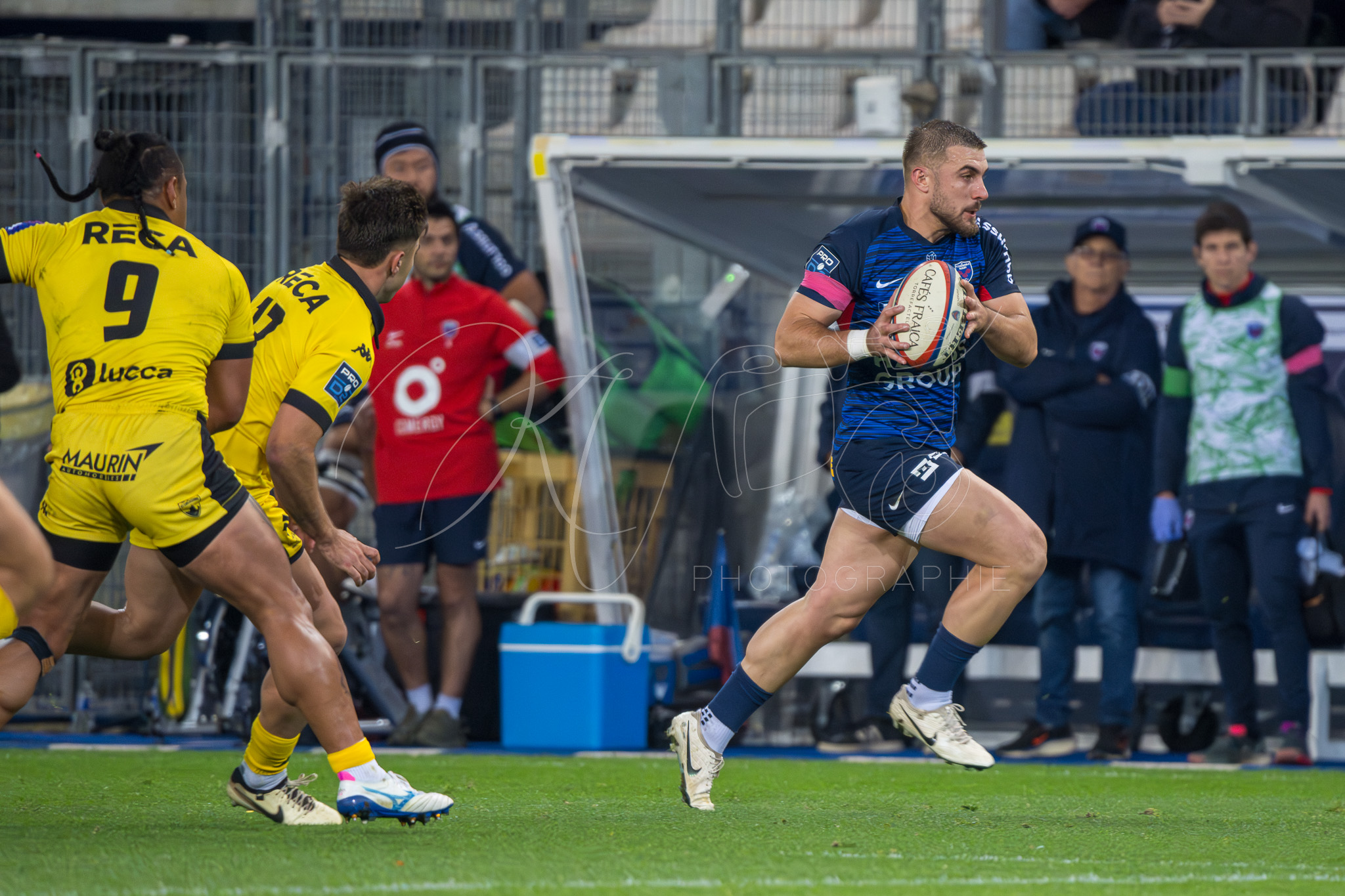  FC Grenoble Rugby - US Carcassonne - Rugby - FFR 2025 - Pro D2 - FC Grenoble vs US Carcassonne (#FFR25PD2GC10) Photo by: Karine Valentin | Siuxy Sports 2025-10-24