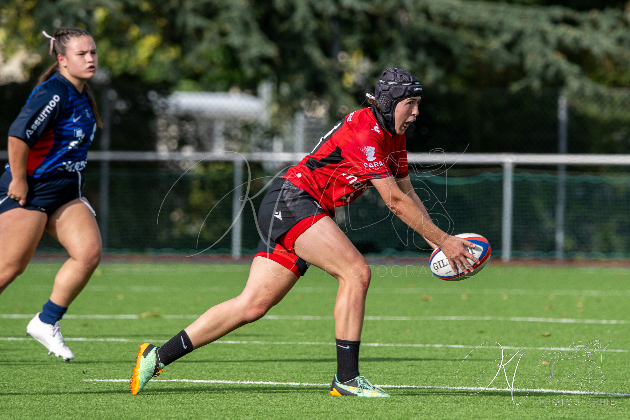  FC Grenoble Rugby - Lyon Olympique Universitaire - Rugby - FFR 2025 - Reserve Élite F - FC Grenoble vs Lyon Olympique Universitaire (#FFR25REFGL10) Photo by: Karine Valentin | Siuxy Sports 2025-10-05
