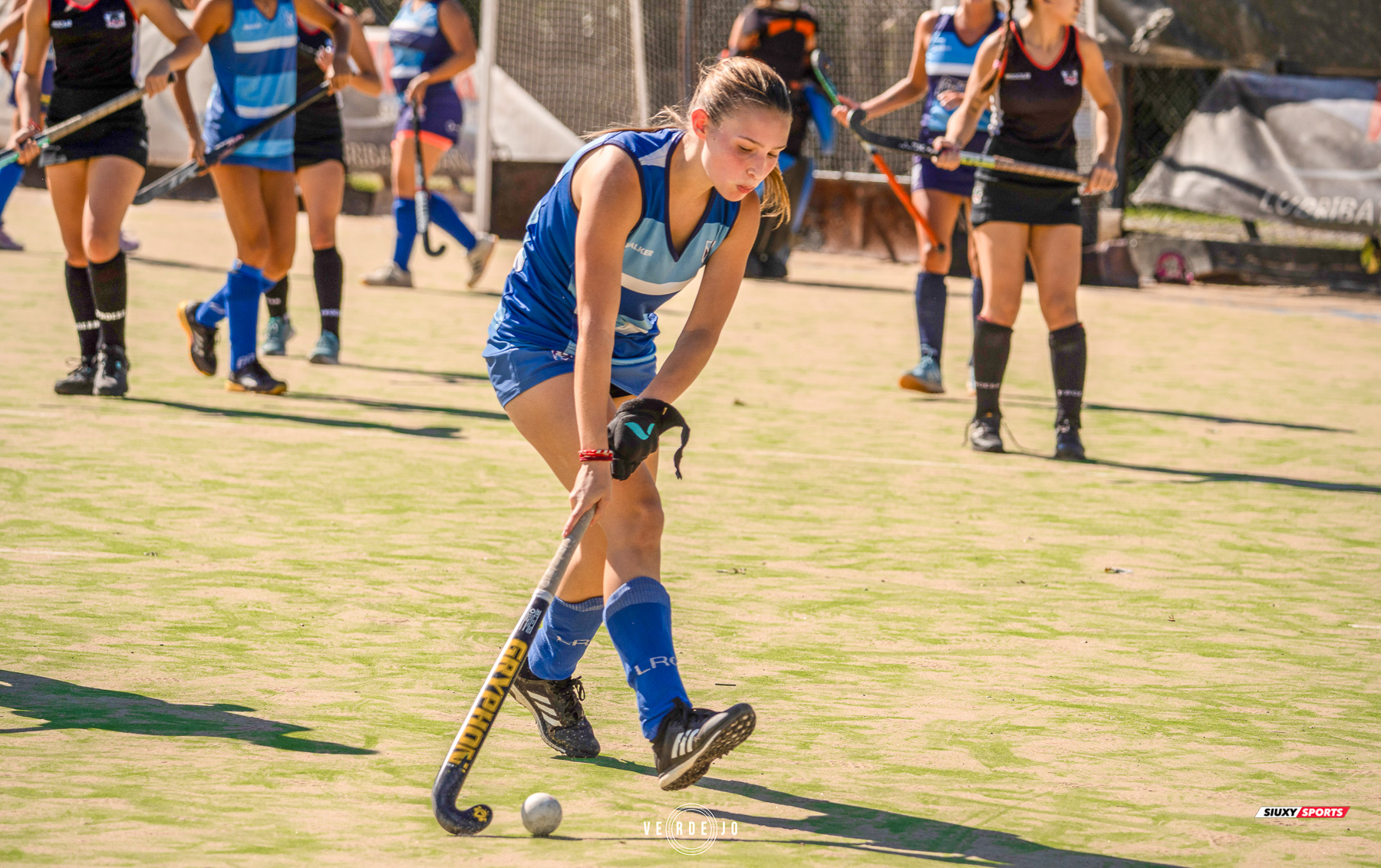  Luján Rugby Club - Club S. C. y D. Almafuerte - Field hockey - AAHCBS 2025 - Lujan vs Almafuerte Hockey (1ra, Inter, 6ta) (#AAHCBS25LA04) Photo by: Ignacio Verdejo | Siuxy Sports 2025-04-05