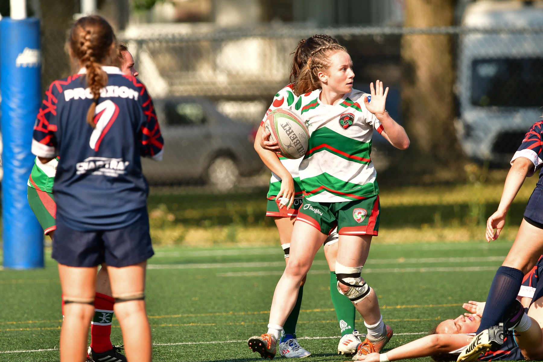  Rugby Club de Montréal - Braves de Trois-Rivières - Rugby - RQ 2025 - LPR2 F - Demi Finale - RCM (48) vs (14) Braves de Trois-Rivières (#RQ25LP2FRCMB8) Photo by: emso photo | Siuxy Sports 2025-08-09