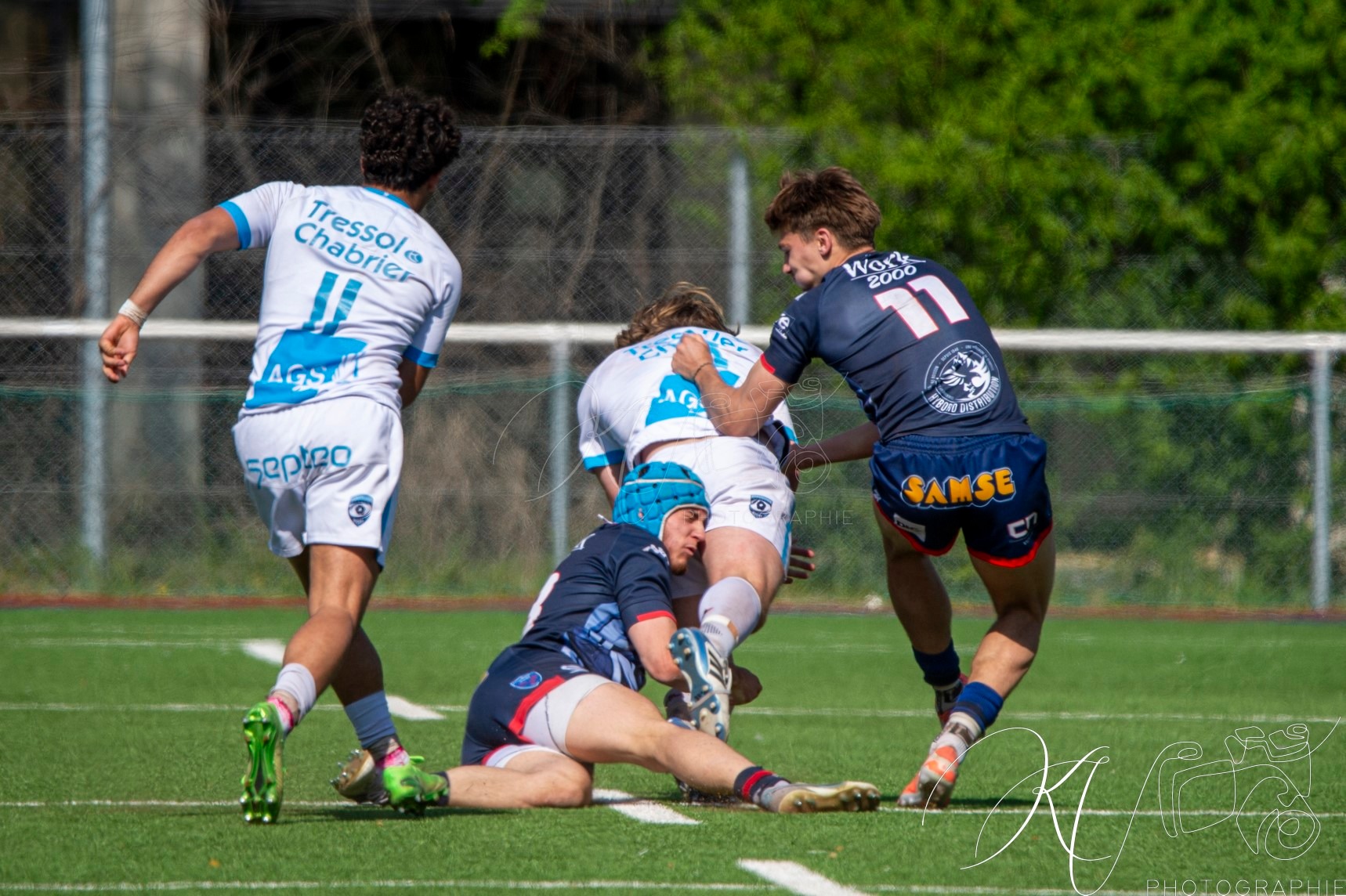  FC Grenoble Rugby - Montpellier Hérault Rugby - Rugby - FFR 2025 - Espoirs - FC Grenoble vs Montpellier (#FFR25ESPFCGMON) Photo by: Karine Valentin | Siuxy Sports 2025-04-04
