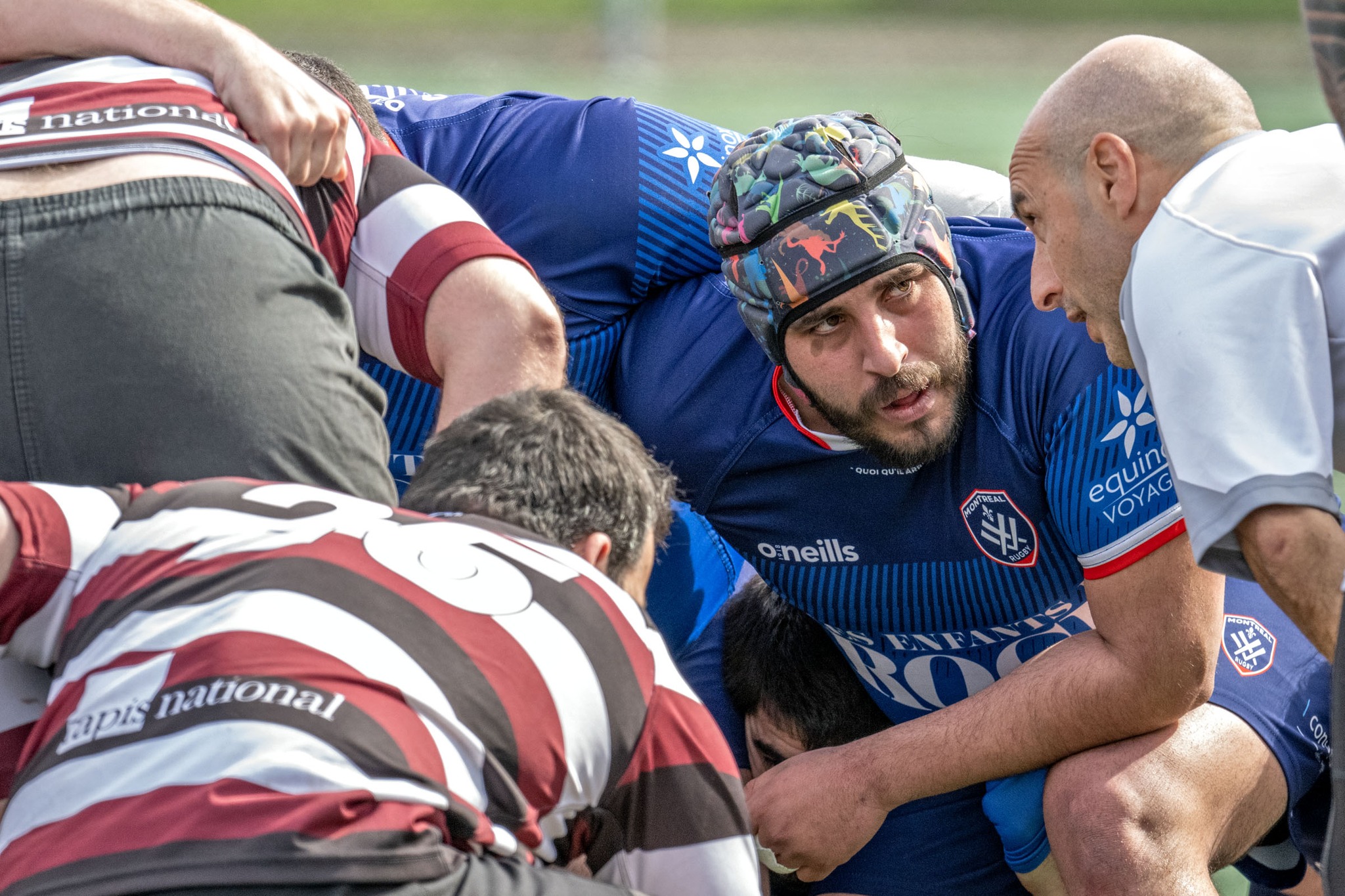  Rugby XV de Montréal - Westmount Rugby Club - Rugby - RQ 2024 - LPR2 - XV de Montreal vs Westmount (#RQ24LP2XVMW4) Photo by: Rejean Poudrette | Siuxy Sports 2024-04-27