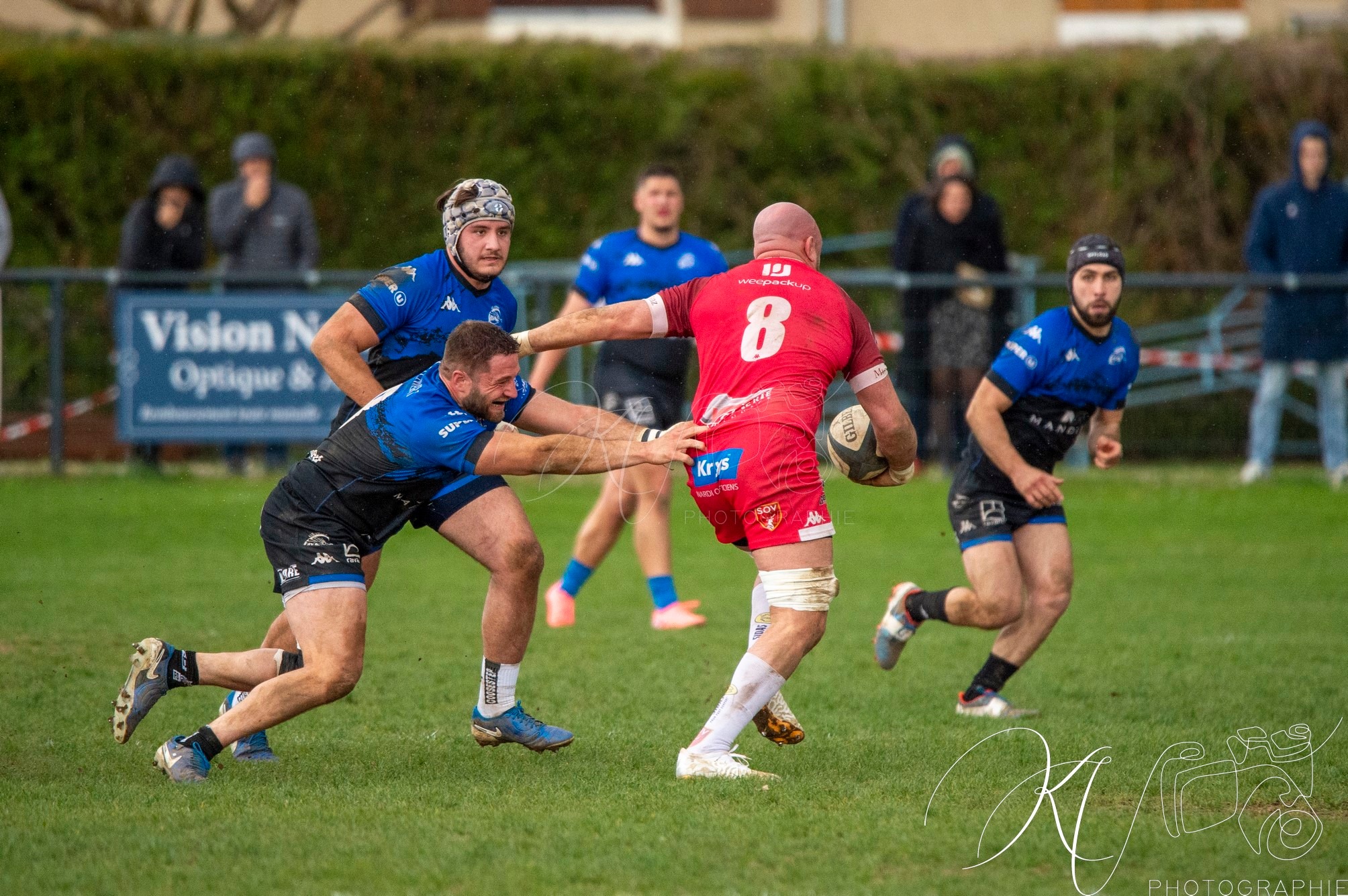  US Vinay - Stade Olympique Voironnais - Rugby - FFR 2025 - Féd 2 - US Vinay (24) vs (10) Stade Olympique Voironnais (#FFR25F2USVSOV03) Photo by: Karine Valentin | Siuxy Sports 2025-03-22