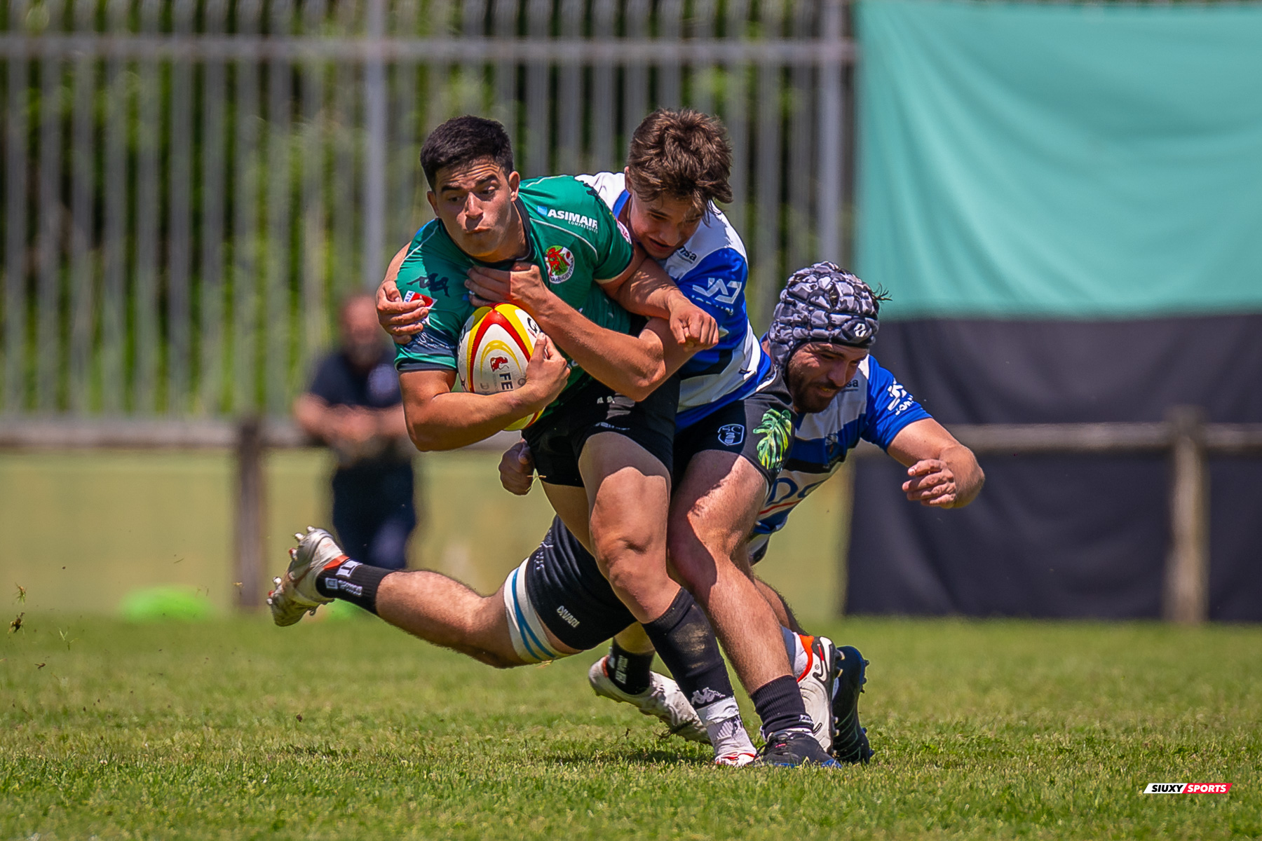  Gernika Rugby Taldea - Club de Rugby Sant Cugat - Rugby - FER 2025 - Sémi Final Ascenso - Gernika (24) vs (11) Sant Cugat (#FER25SFAGRTCRSC) Photo by: Fredy Monfoto | Siuxy Sports 2025-05-18