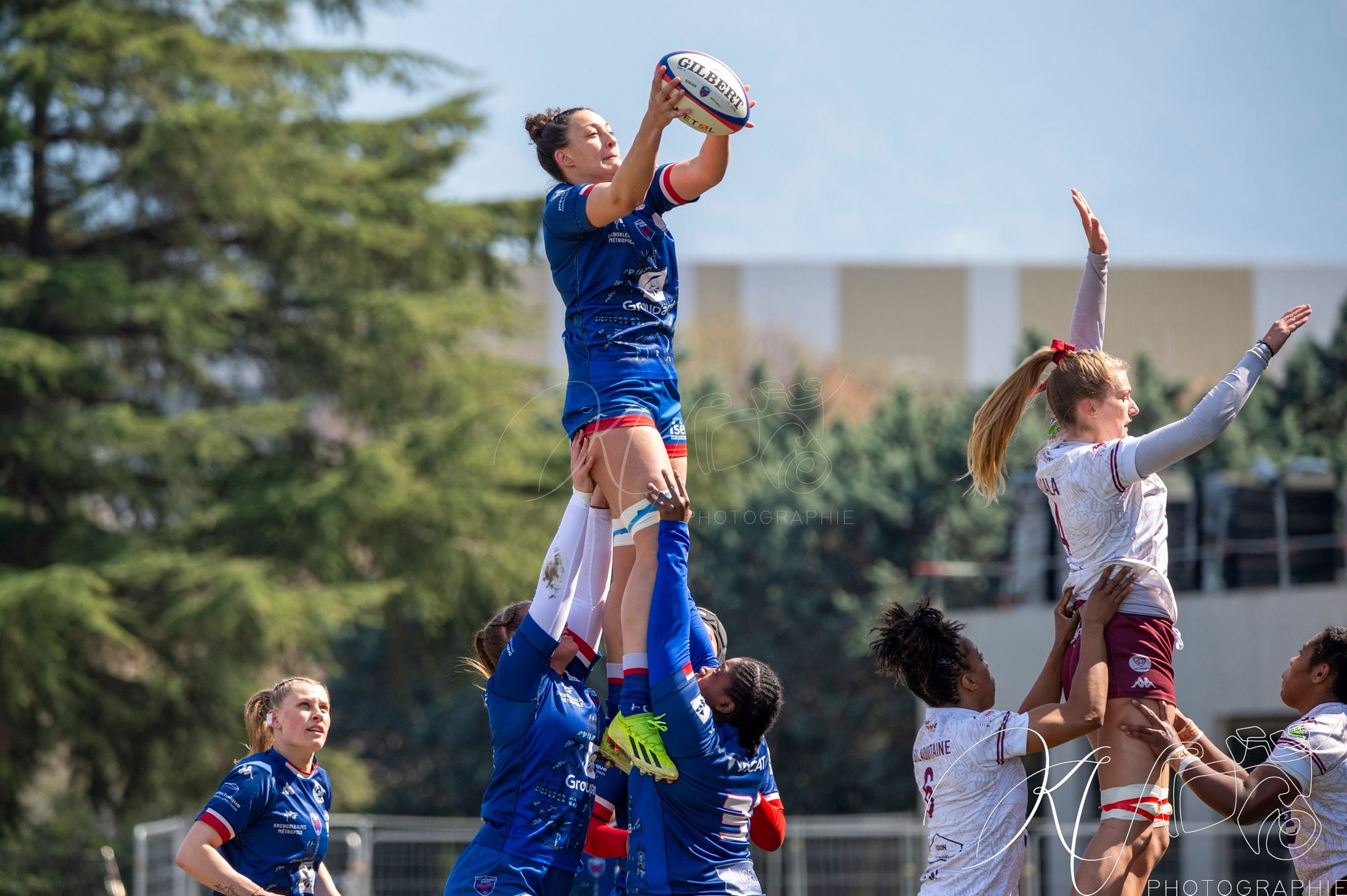  FC Grenoble Rugby - Stade Bordelais - Rugby - FFR 2025 - Élite 1 - FC Grenoble vs Stade Bordelais (#FFR25E1FCGSB03) Photo by: Karine Valentin | Siuxy Sports 2025-03-29