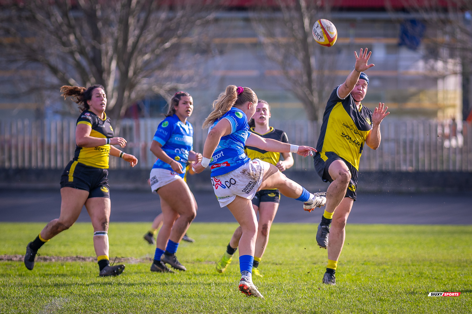  Getxo Artea Rugby Taldea - Club de Rugby Cisneros - Rugby - FER 2025 - LIGA IBERDROLA - GETXO NESKAK (39) vs (10) Cisneros (#FER25LIGNCI02) Photo by: Fredy Monfoto | Siuxy Sports 2025-02-15