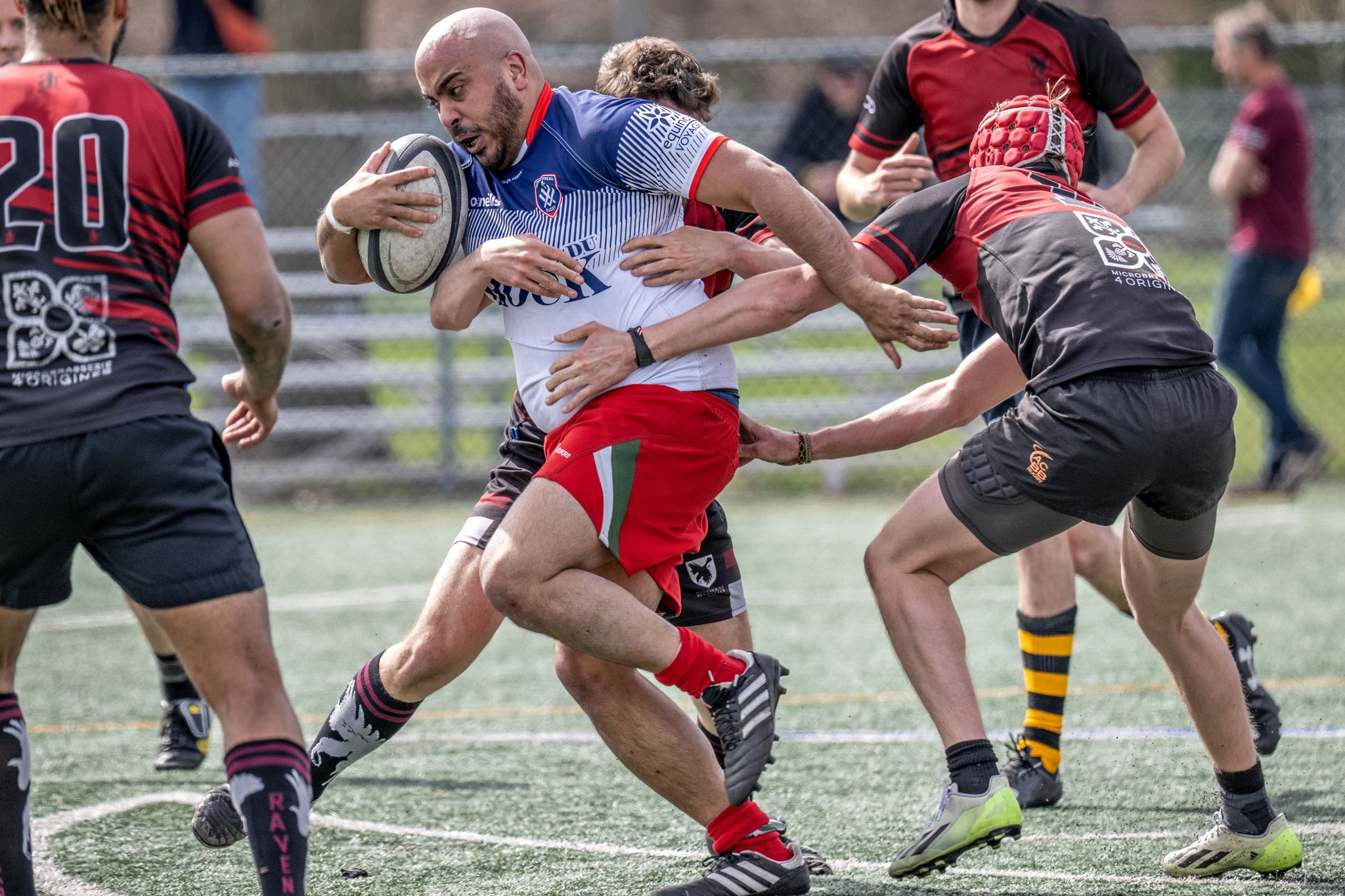  Rugby Club de Montréal - Westmount Rugby Club - Rugby - RQ 2024 - LPR2 - RCMXV vs Westmount 2 (#RQ24LP22RCMXW) Photo by: Rejean Poudrette | Siuxy Sports 2024-04-27