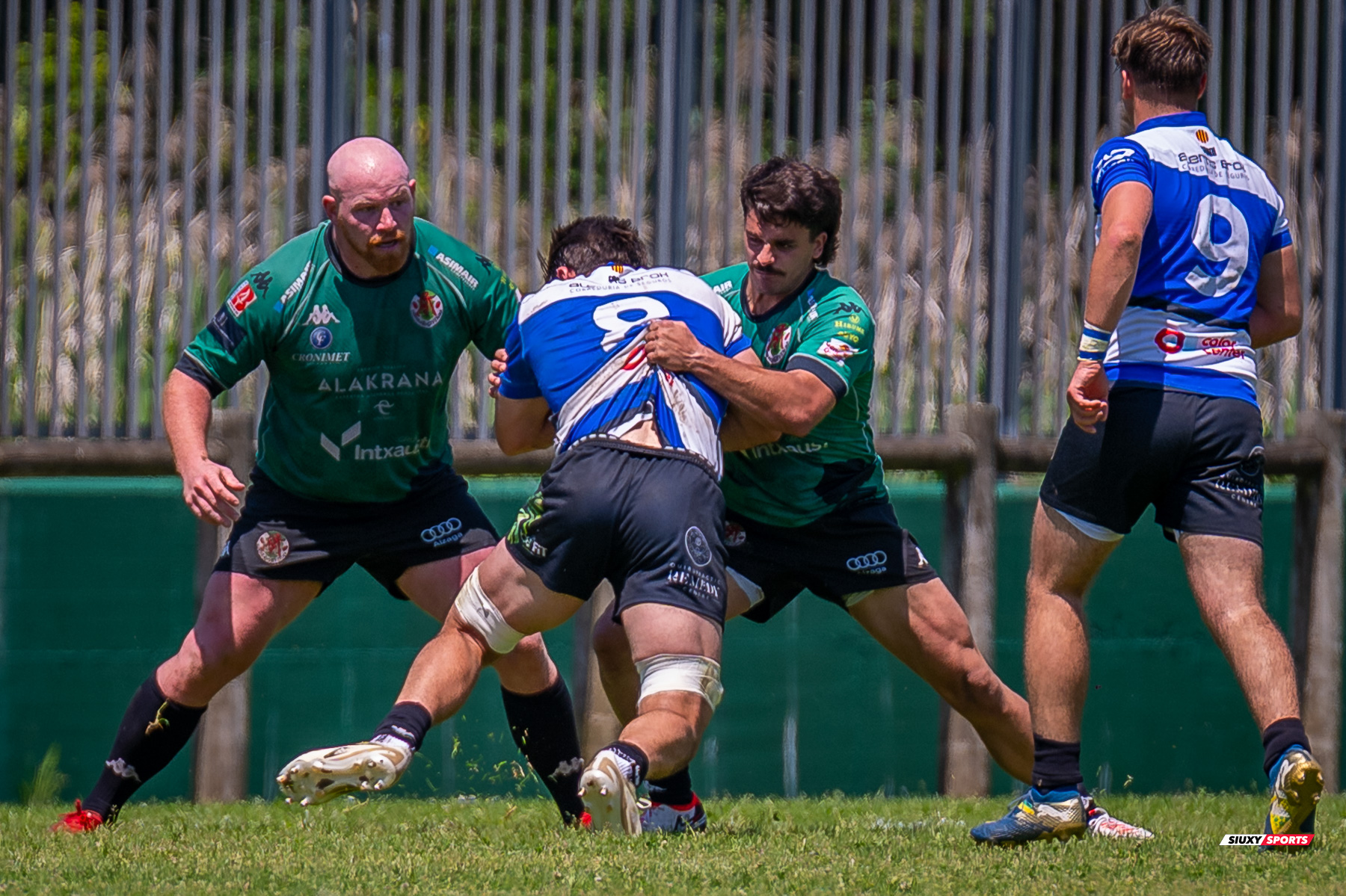  Gernika Rugby Taldea - Club de Rugby Sant Cugat - Rugby - FER 2025 - Sémi Final Ascenso - Gernika (24) vs (11) Sant Cugat (#FER25SFAGRTCRSC) Photo by: Fredy Monfoto | Siuxy Sports 2025-05-18